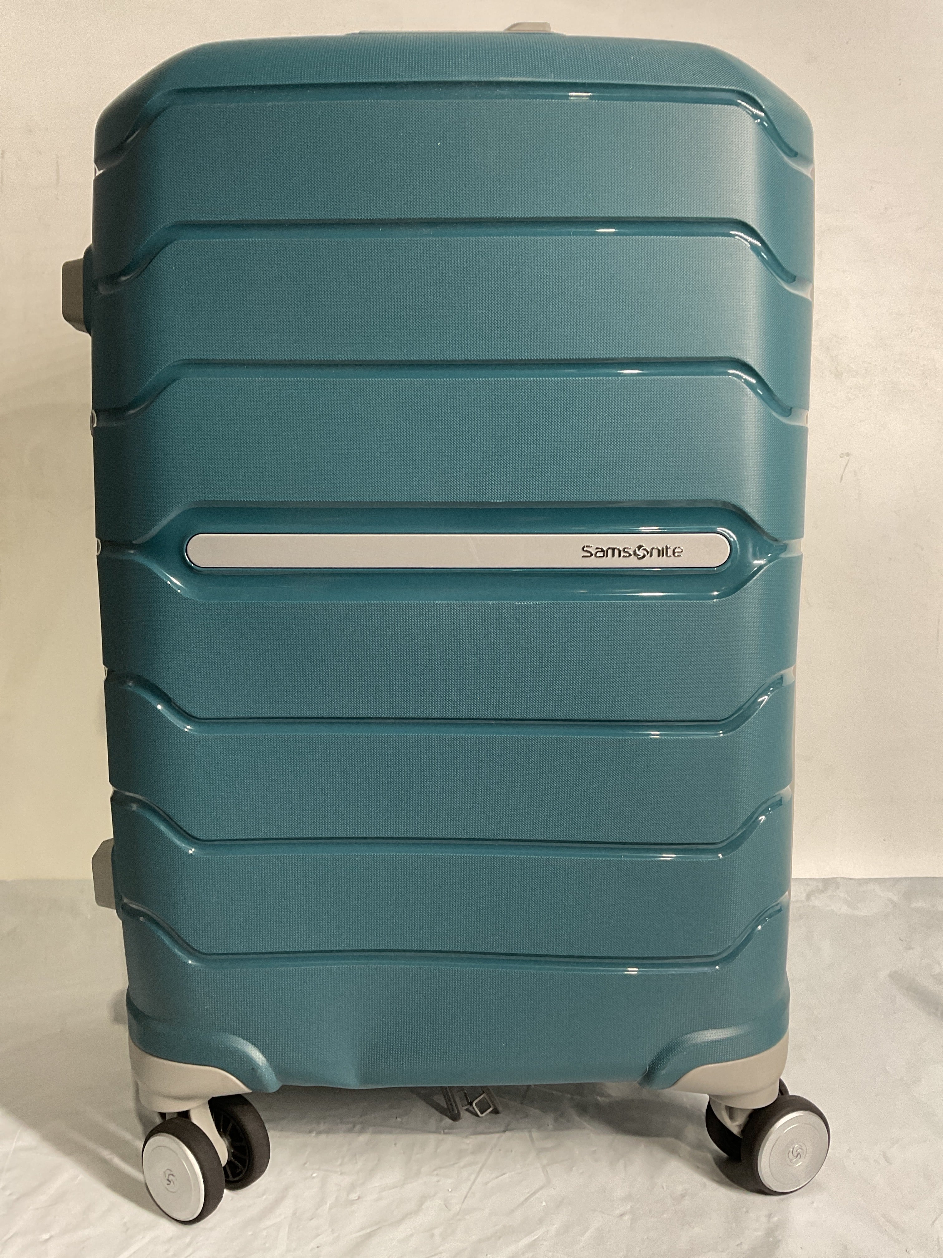 Samsonite Freeform Hardside Expandable with Double Spinner Wheels ( Dark Teal , Carry-On 21-Inch ) Dark Teal Carry On 21 Inch U11
