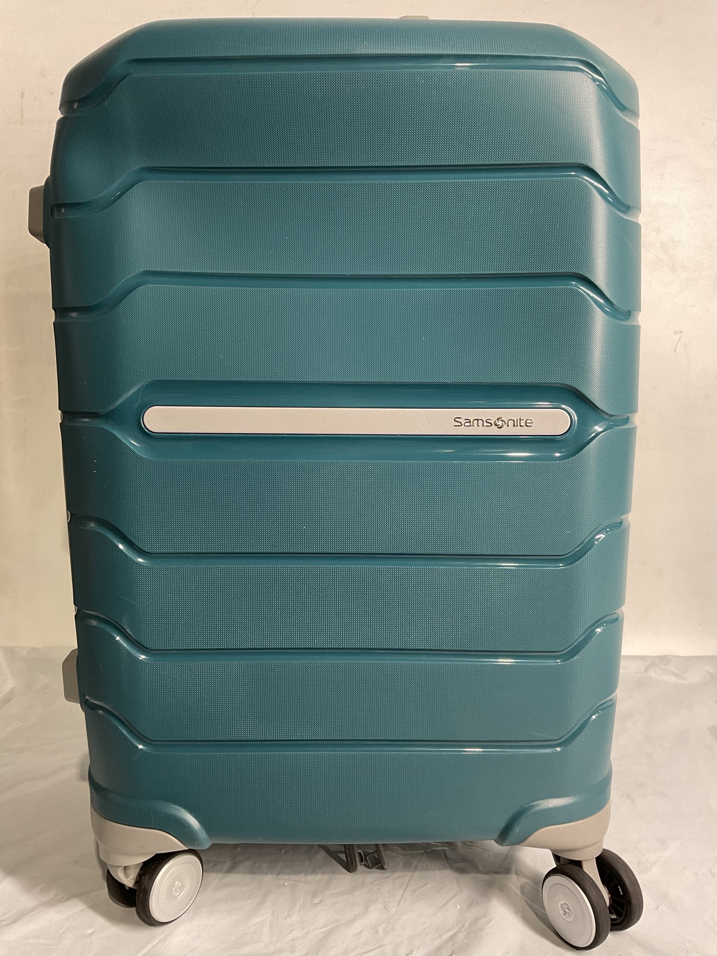 Samsonite Freeform Hardside Expandable with Double Spinner Wheels ( Dark Teal , Carry-On 21-Inch ) Dark Teal Carry On 21 Inch U12