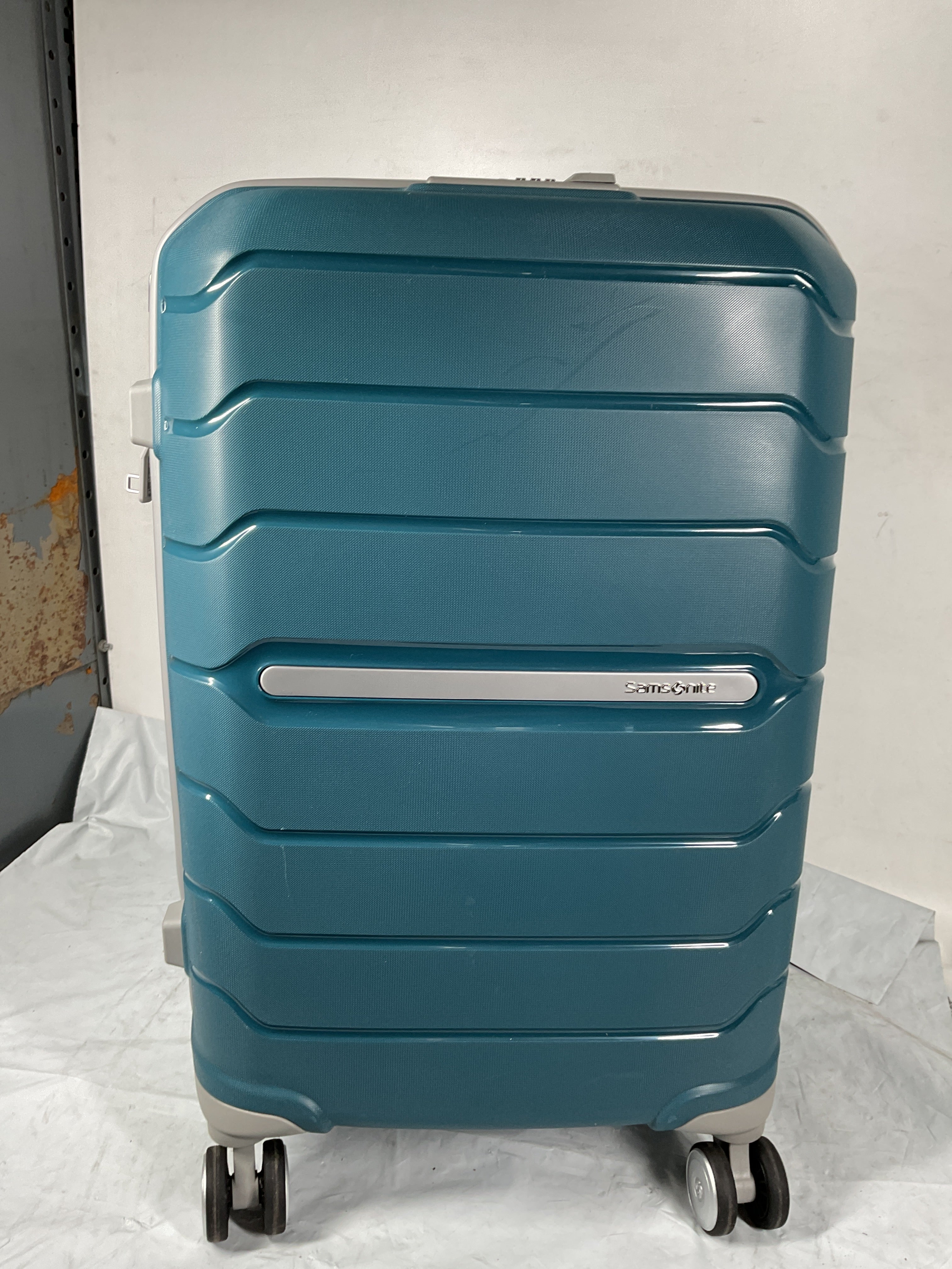 Samsonite Freeform Hardside Expandable with Double Spinner Wheels ( Dark Teal , Carry-on Spinner ) Dark Teal Carry On Spinner U13