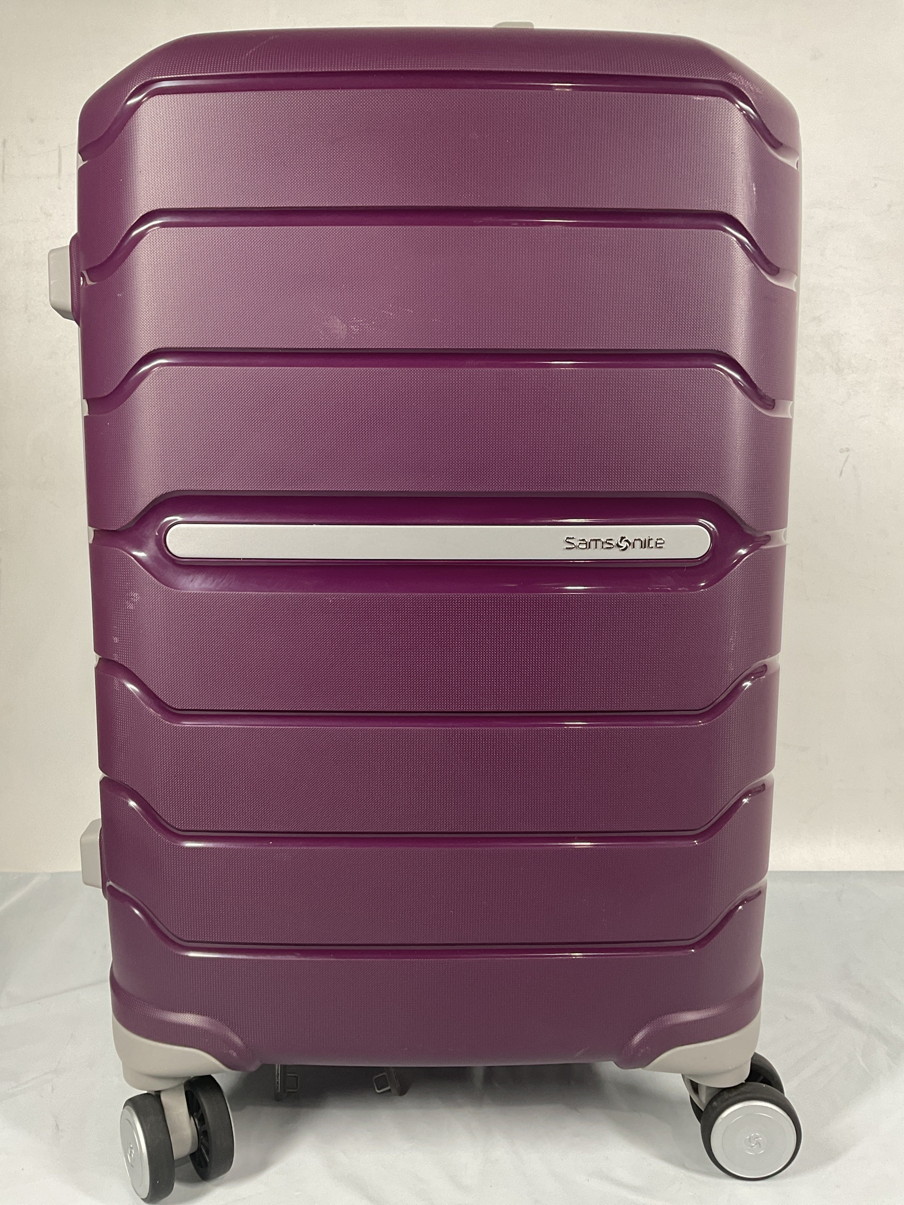 Samsonite Freeform Hardside Expandable with Double Spinner Wheels ( Amethyst Purple , Carry-On 21-Inch ) Amethyst Purple Carry On 21 Inch U11