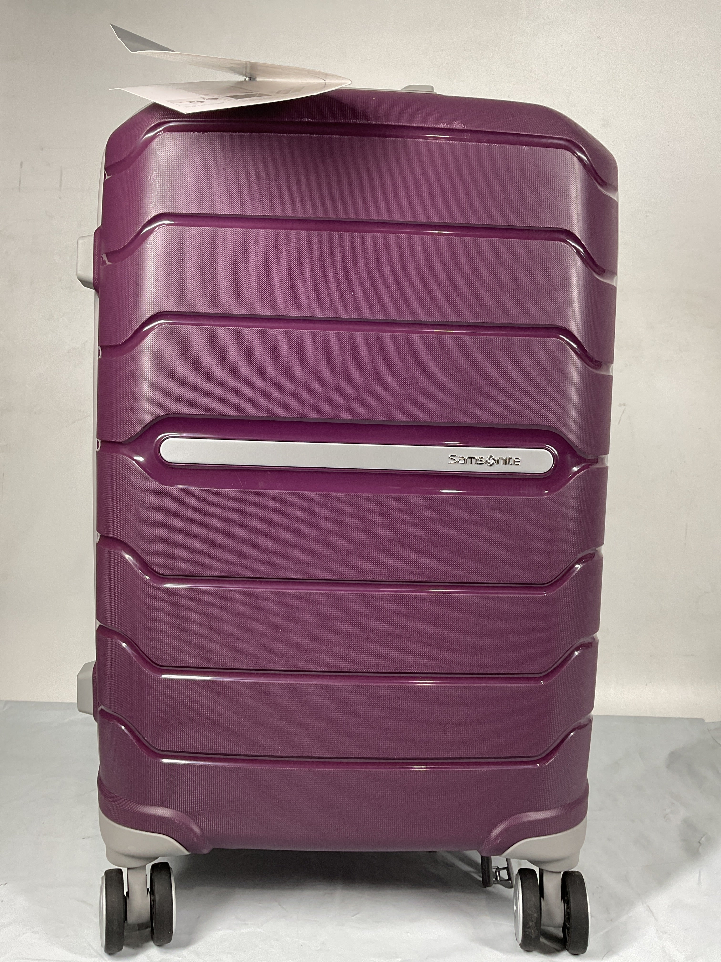 Samsonite Freeform Hardside Expandable with Double Spinner Wheels ( Amethyst Purple , Carry-on Spinner ) Amethyst Purple Carry On Spinner U12