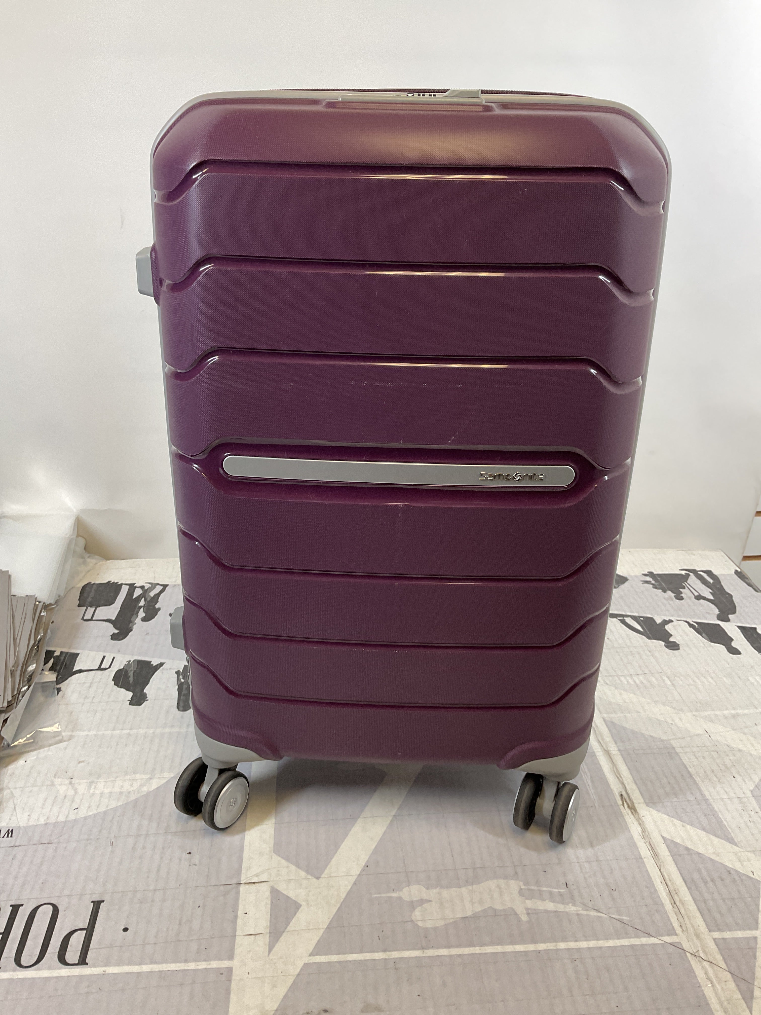 Samsonite Freeform Hardside Expandable with Double Spinner Wheels ( Amethyst Purple , Carry-on Spinner ) Amethyst Purple Carry On Spinner U16