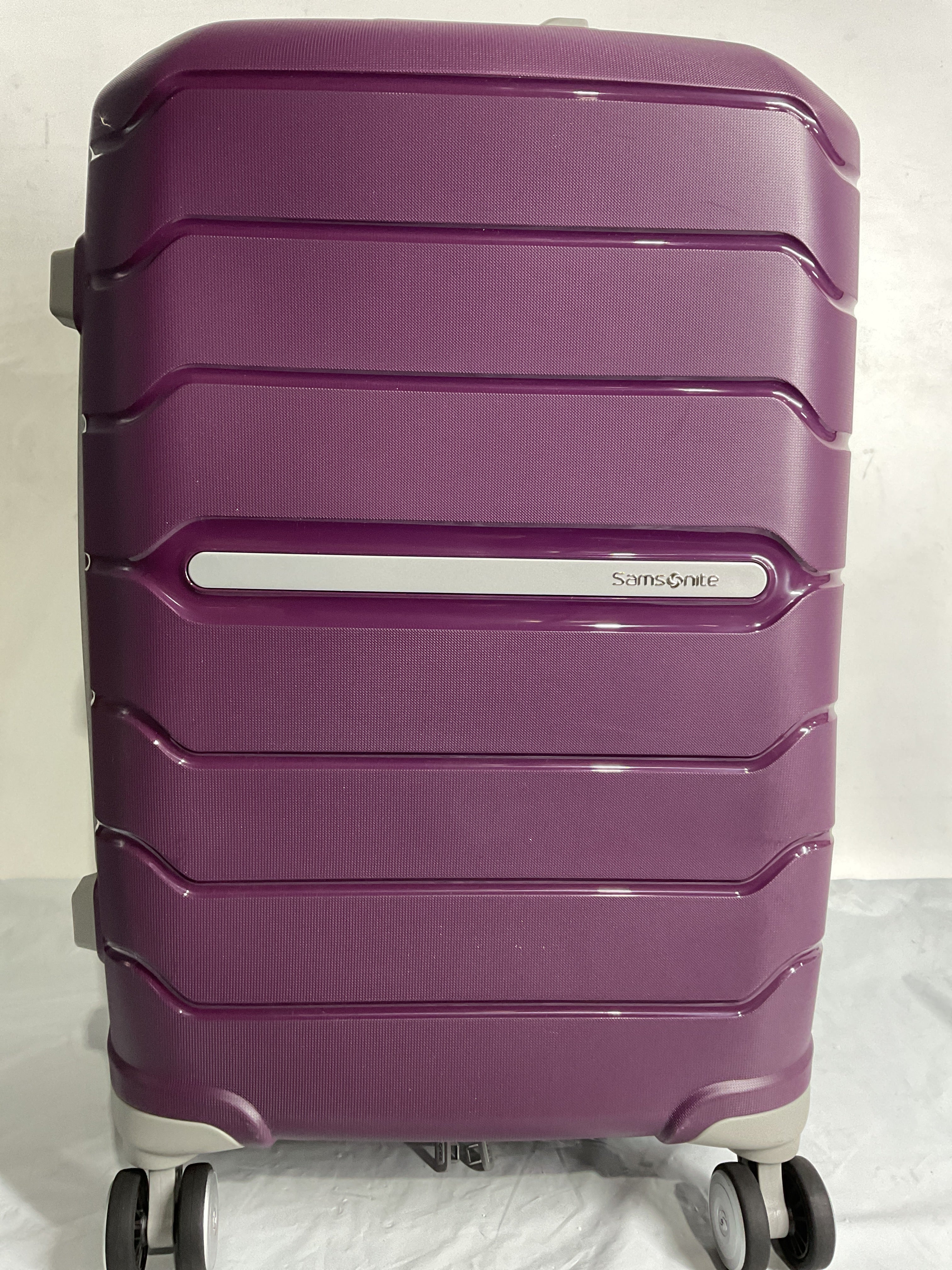 Samsonite Freeform Hardside Expandable with Double Spinner Wheels ( Amethyst Purple , Carry-On 21-Inch ) Amethyst Purple Carry On 21 Inch U9