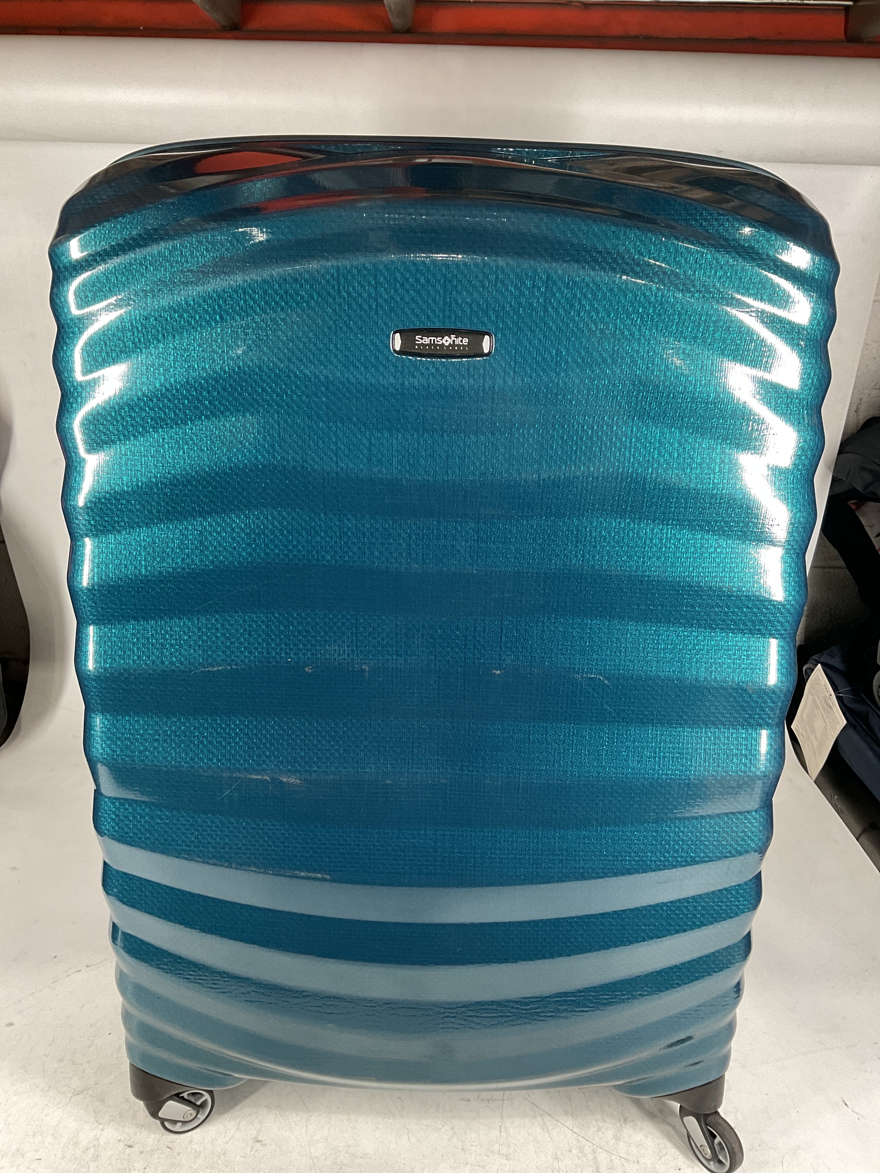 Samsonite Label Lite Shock 30" Hardside Spinner Petrol Blue One Size U1