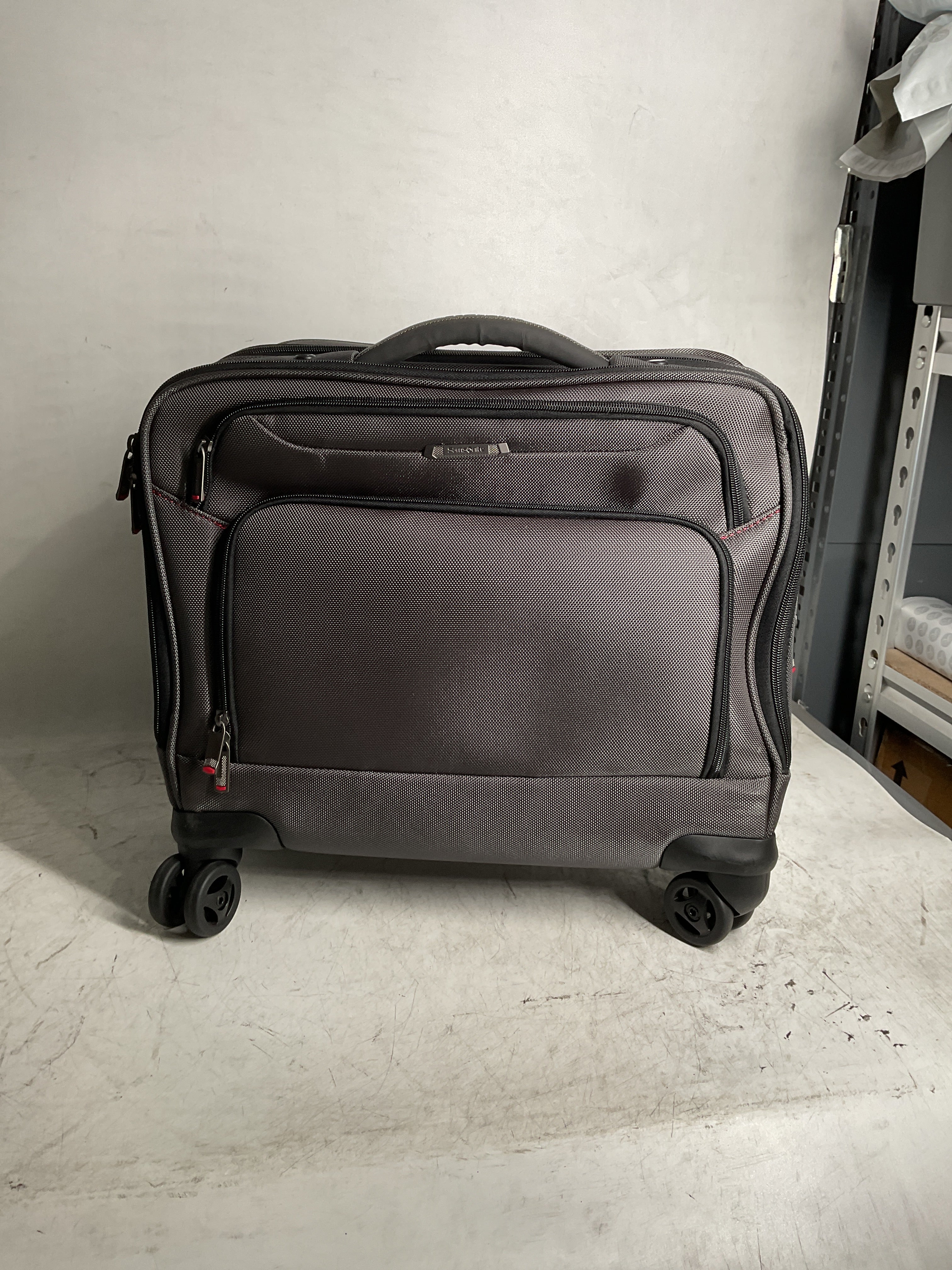 Samsonite Xenon 3.0 Spinner Mobile Office Laptop Bag ( Charcoal , One Size ) Charcoal One Size U6