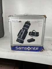 Samsonite Golf Deluxe 3 Piece Travel Set (Black/Black) Black/Black One Size U1