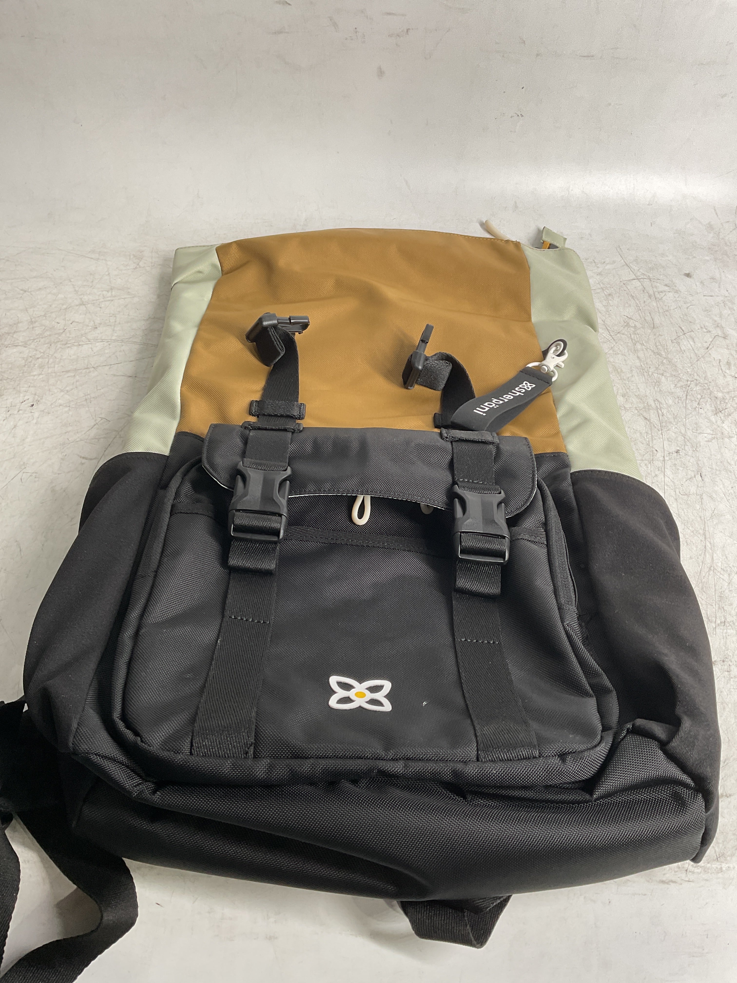 Sherpani Sedona, Travel Backpack Purse, Laptop Backpack, Recycled Nylon Backpack, Fits 15 Inch Laptop ( Elmwood , One Size ) Elmwood One Size U1