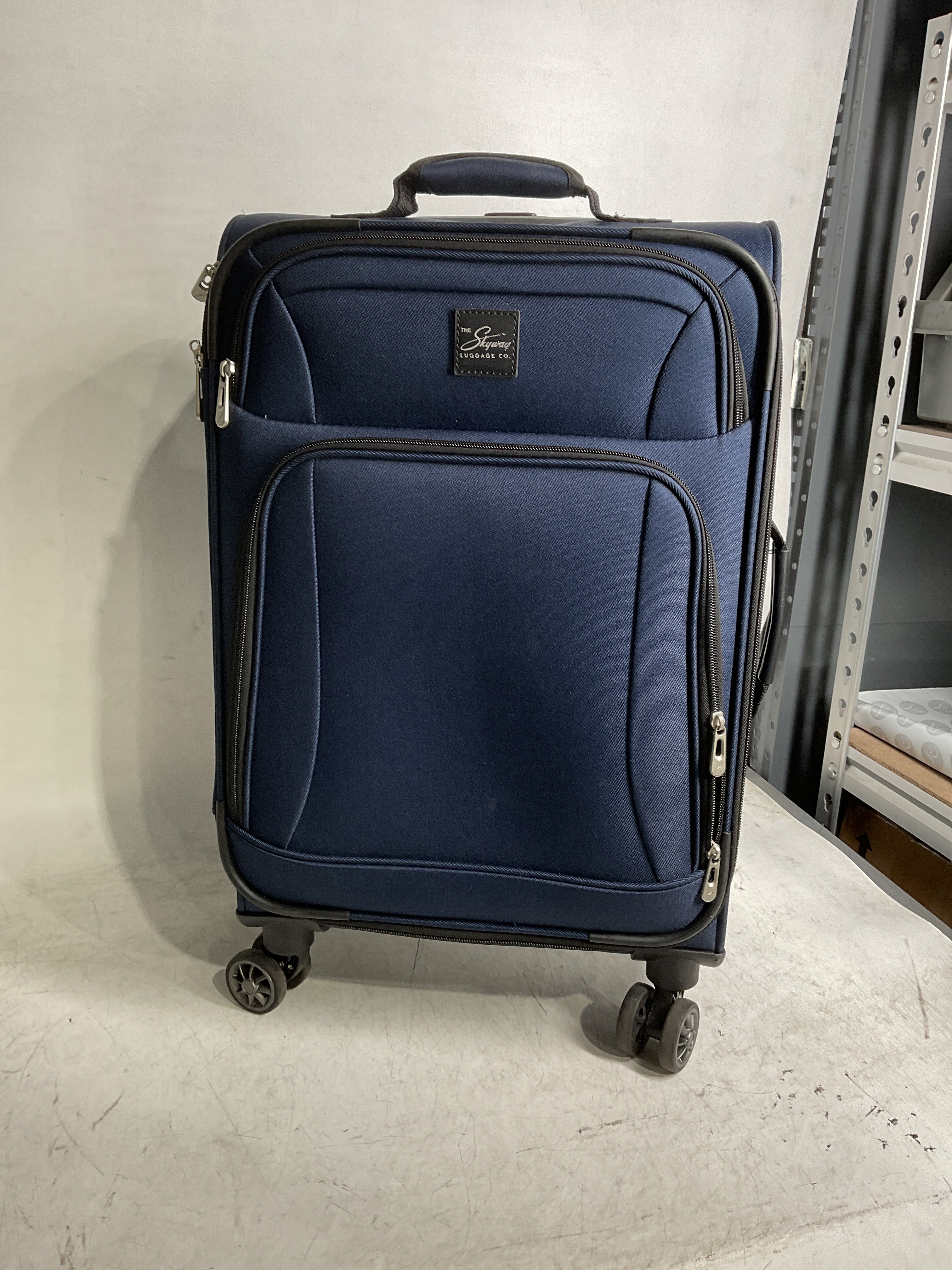 Skyway Epic Softside Expandable Luggage with Spinner Wheels ( Surf Blue , Carry-On 20-Inch ) Surf Blue Carry On 20 Inch U2
