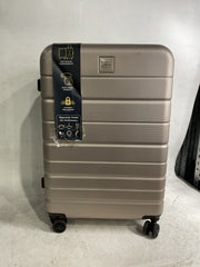 Skyway Epic 2.0 Hardside Lightweight and Durable ABS Shell Luggage, Spacious with Dual Spinning Wheels, Comfort Grip and Expandable, Men and Women Bone Checked Medium 24 Inch U3