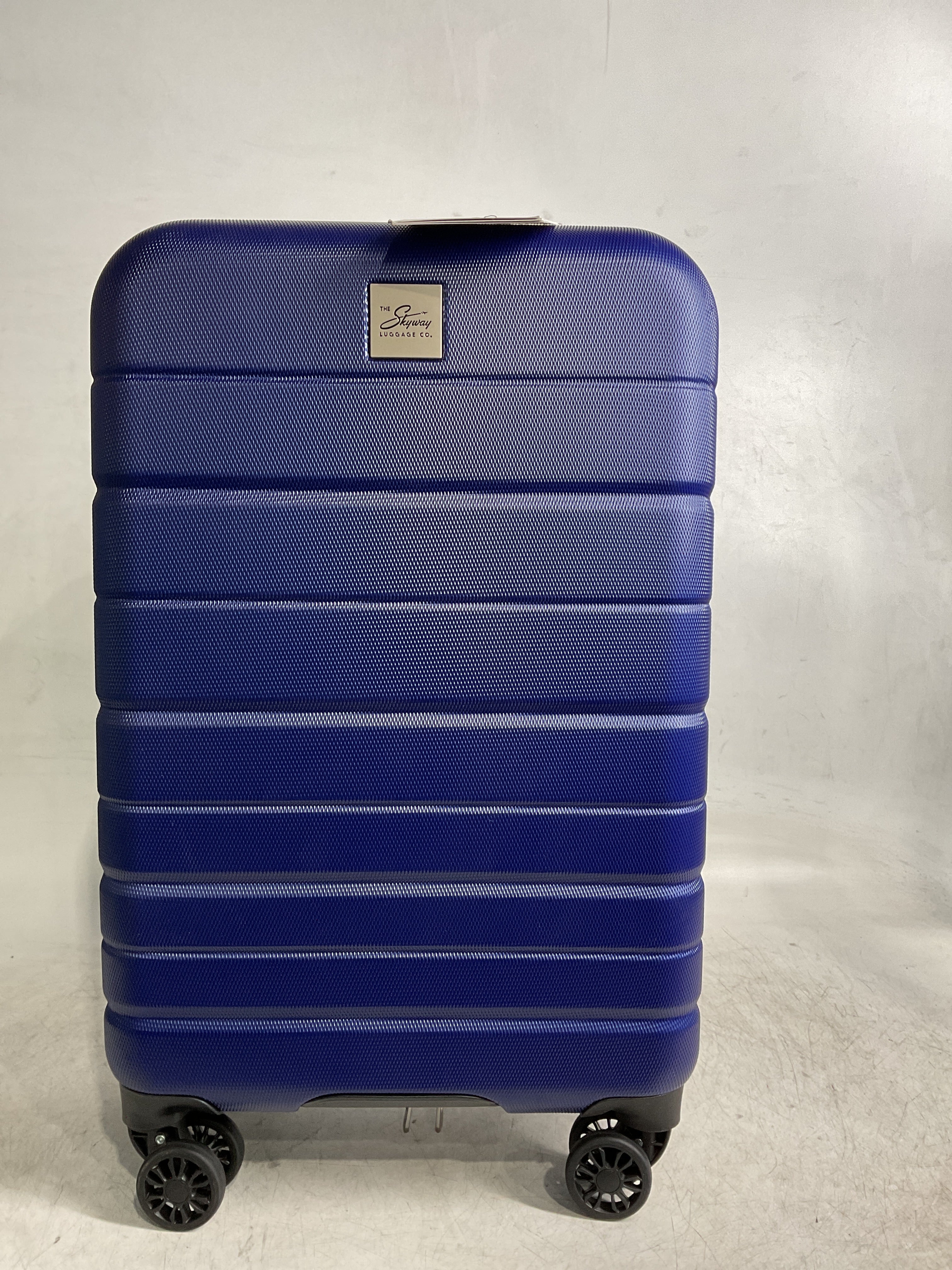 Skyway Epic 2.0 Hardside Lightweight and Durable ABS Shell Luggage, Spacious with Dual Spinning Wheels, Comfort Grip and Expandable, Men and Women ( Royal Blue , Carry-On 20-inch ) Royal Blue Carry On 20 Inch U1
