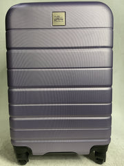 Skyway Epic 2.0 Hardside Lightweight and Durable ABS Shell Luggage, Spacious with Dual Spinning Wheels, Comfort Grip and Expandable, Men and Women ( Silver Lilac , Carry-On 20-inch ) Silver Lilac Carry On 20 Inch U1