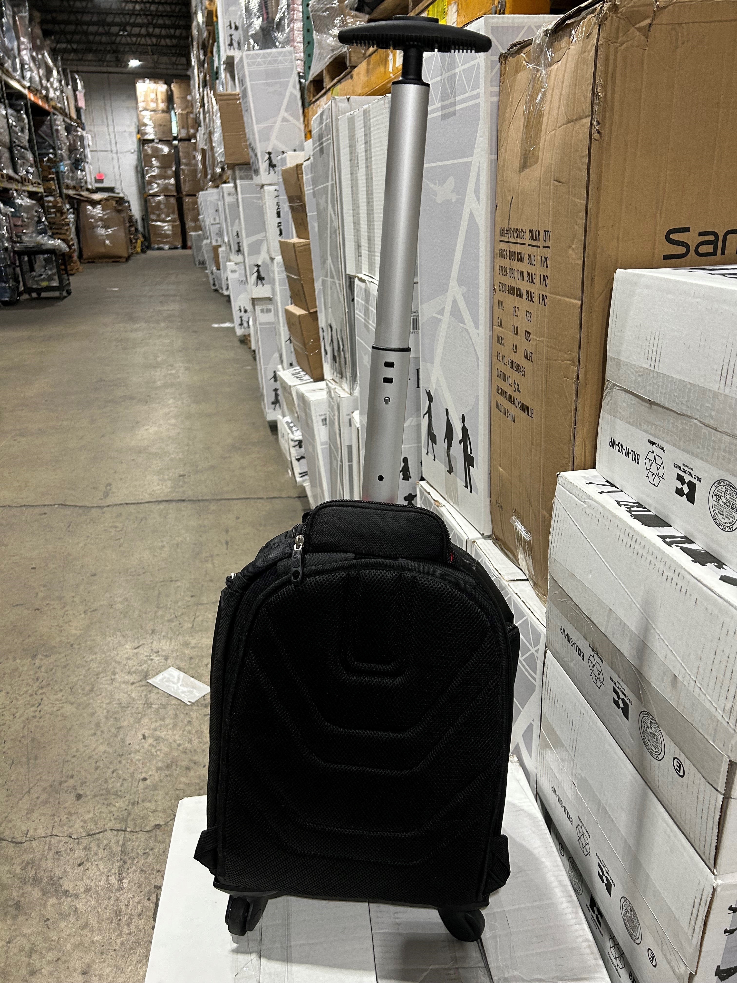 Samsonite MVS Rolling Backpack, Black, 19-Inch U1