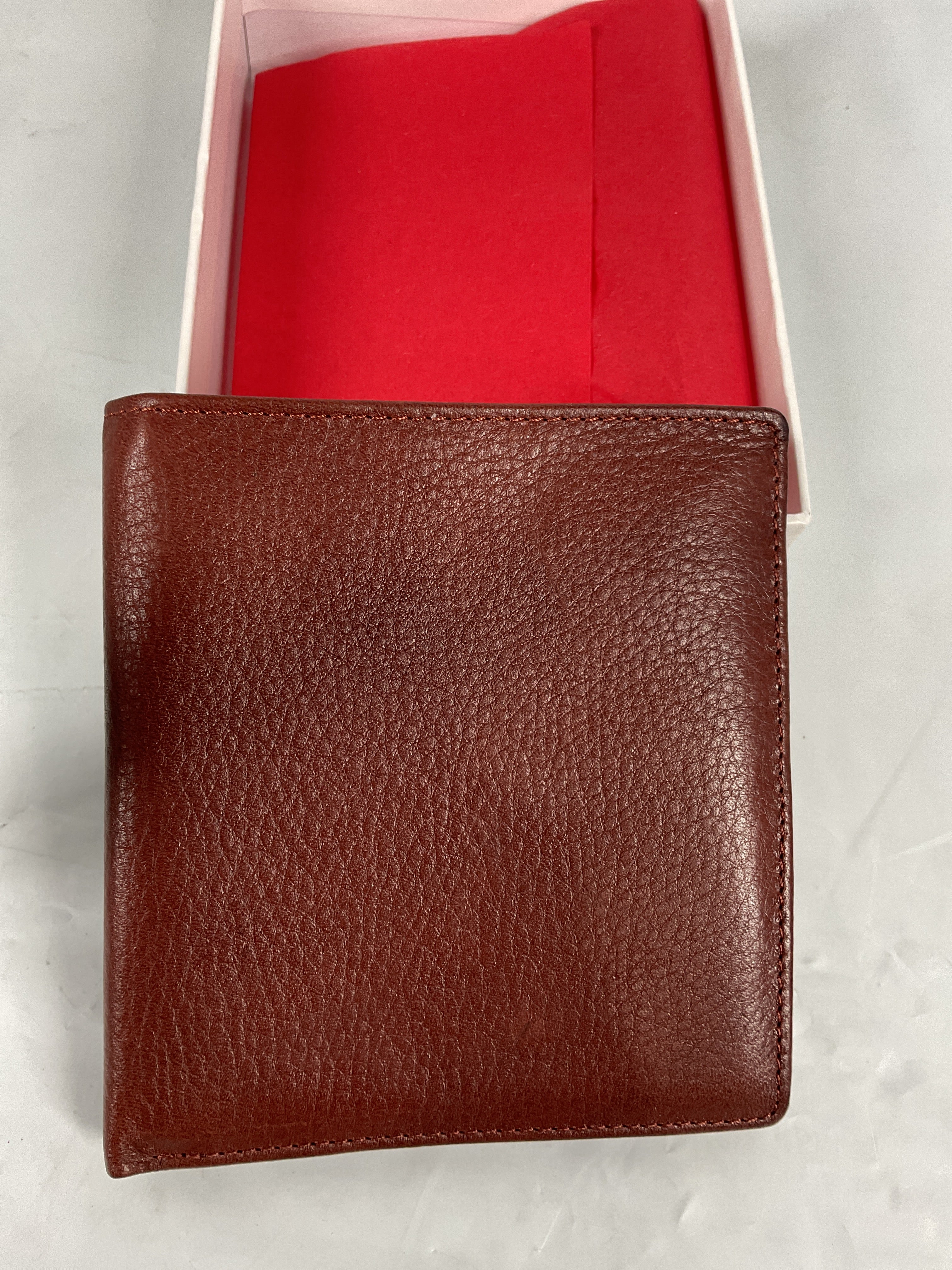 Osgoode Marley Mens ID Hipster Wallet, Brandy, One Size Brandy One Size U1