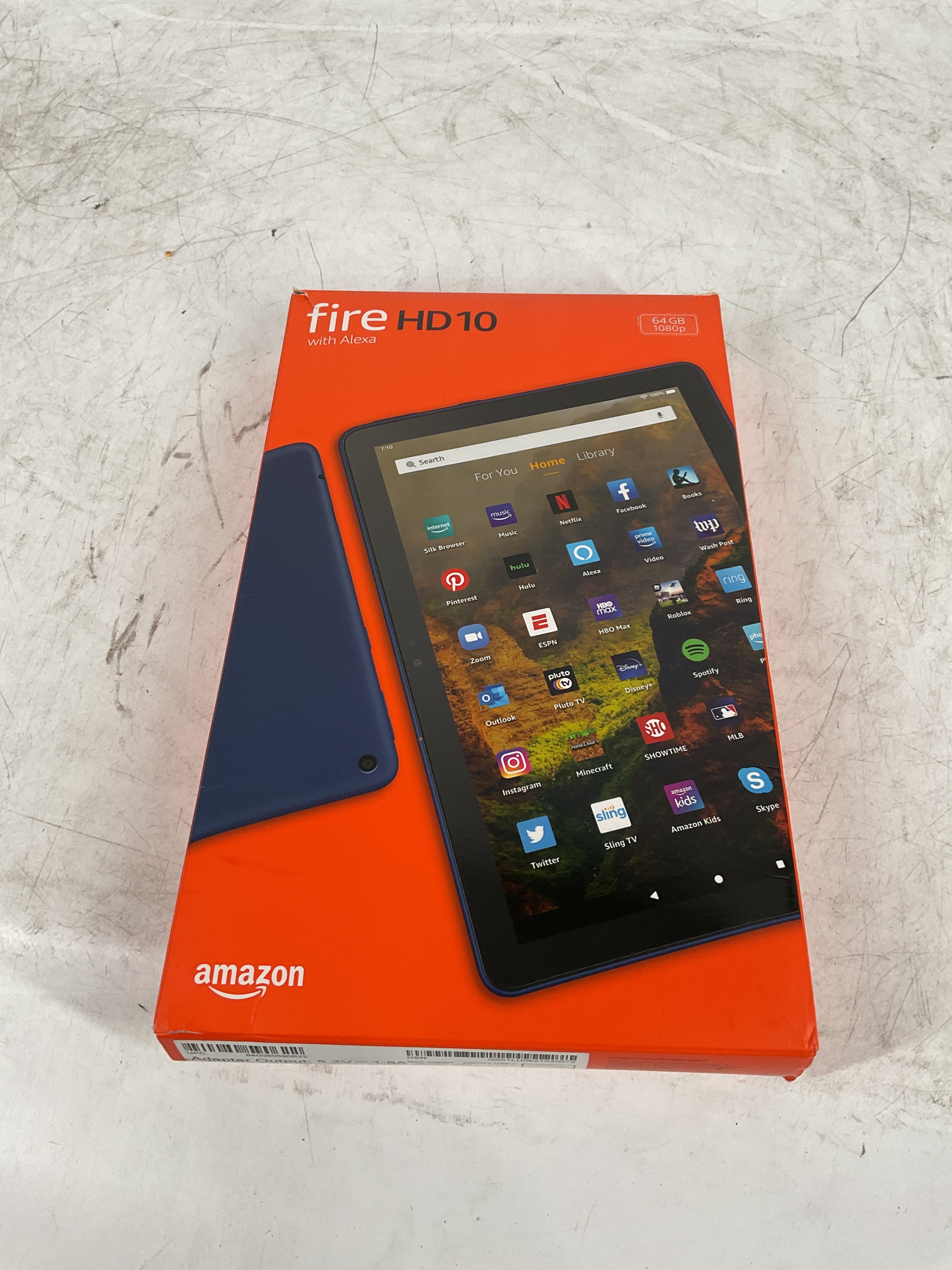 Amazon Fire HD 10 tablet, 10.1", 1080p Full HD, 64 GB, (2021 release), Denim Denim  U1