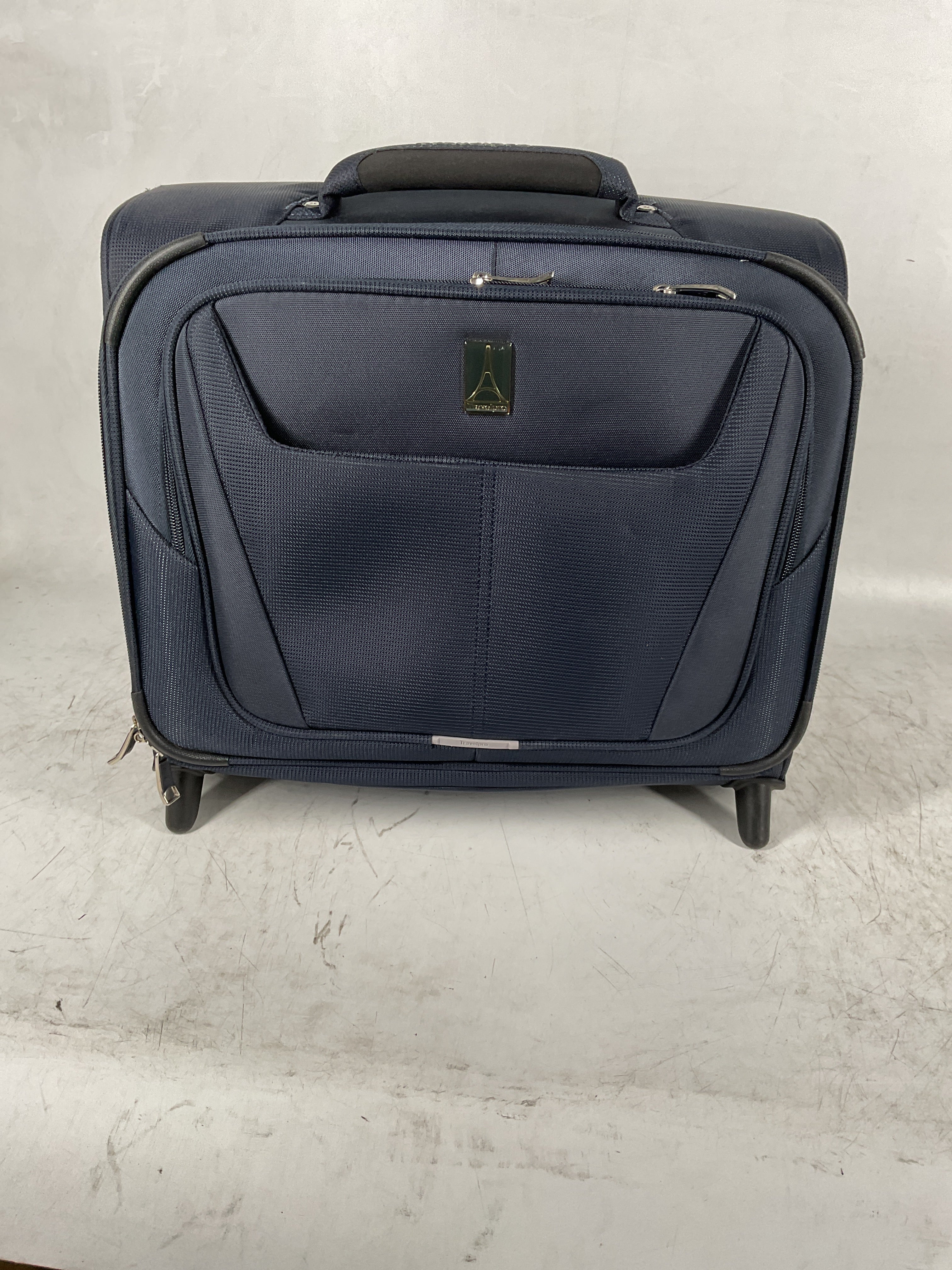 Travelpro Maxlite 5 Softside Lightweight Rolling Underseat Tote Upright 2 Wheel Bag, Men and Women ( Midnight Blue , One Size ) Midnight Blue One Size U5