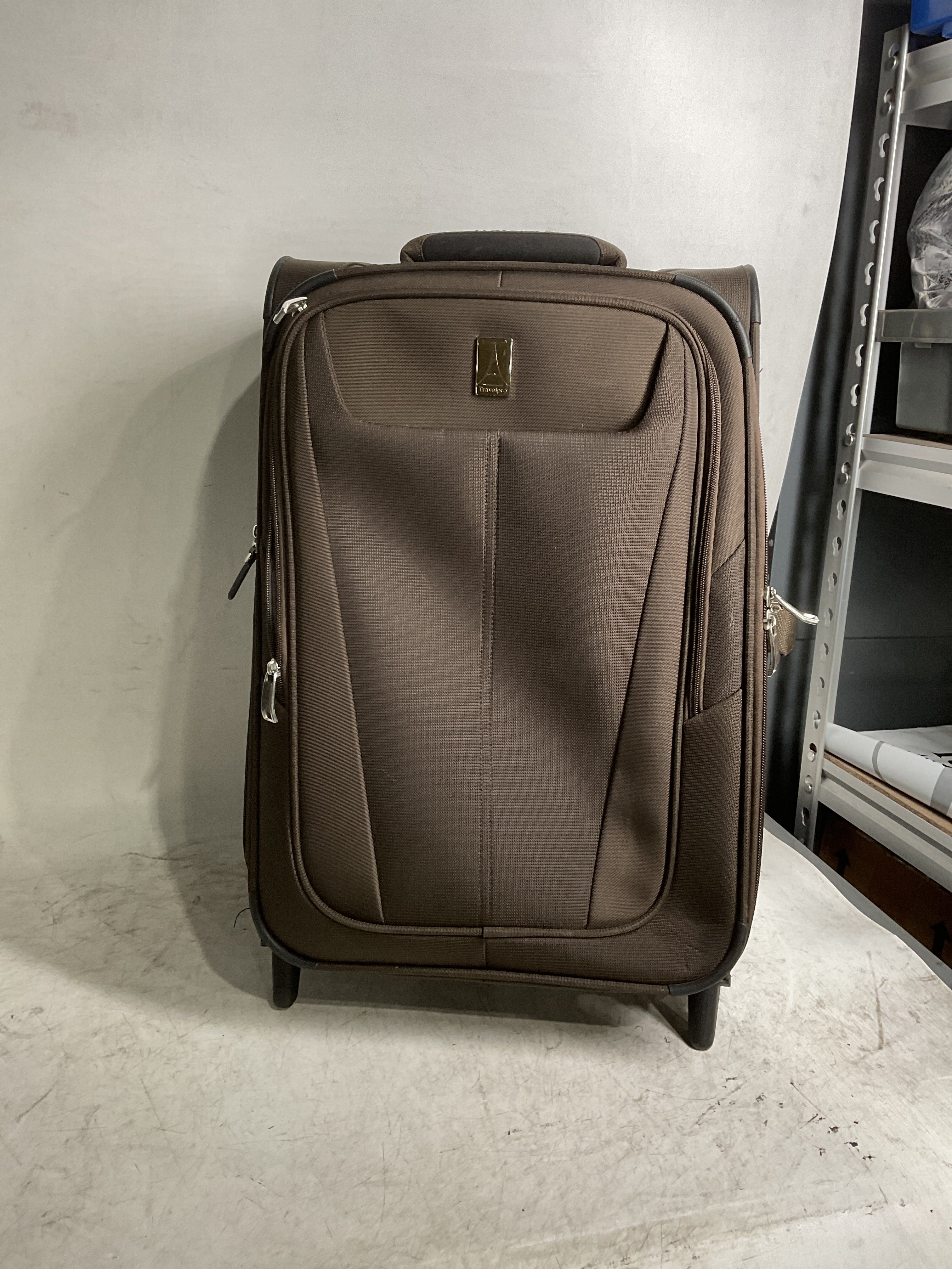 Travelpro Maxlite 5 Softside Expandable Upright 2 Wheel Luggage, Lightweight Suitcase, Men and Women ( Mocha , Carry-on 22-Inch ) Mocha Carry On 22 Inch U23