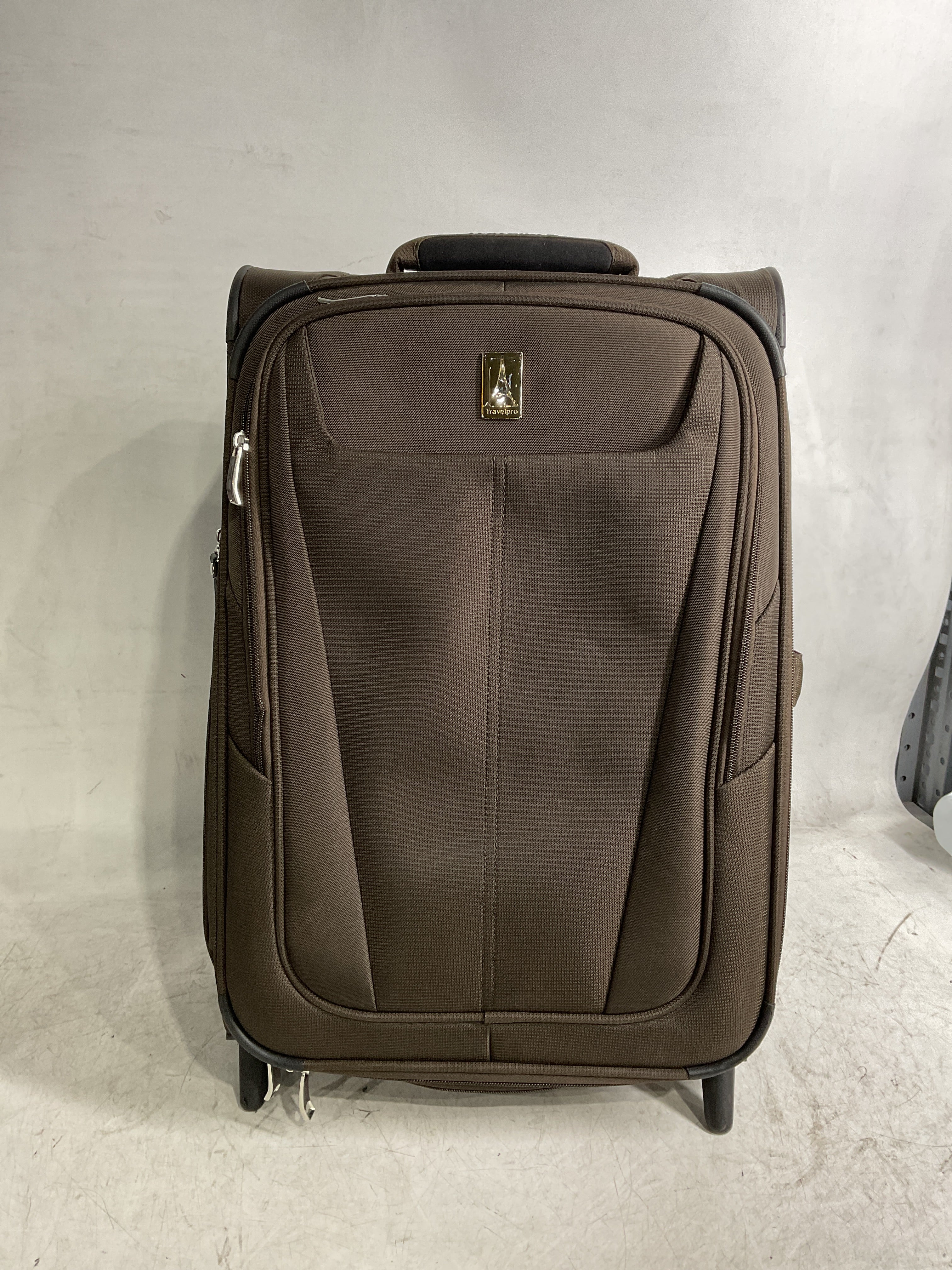 Travelpro Maxlite 5 Softside Expandable Upright 2 Wheel Luggage, Lightweight Suitcase, Men and Women ( Mocha , Carry-on 22-Inch ) Mocha Carry On 22 Inch U25