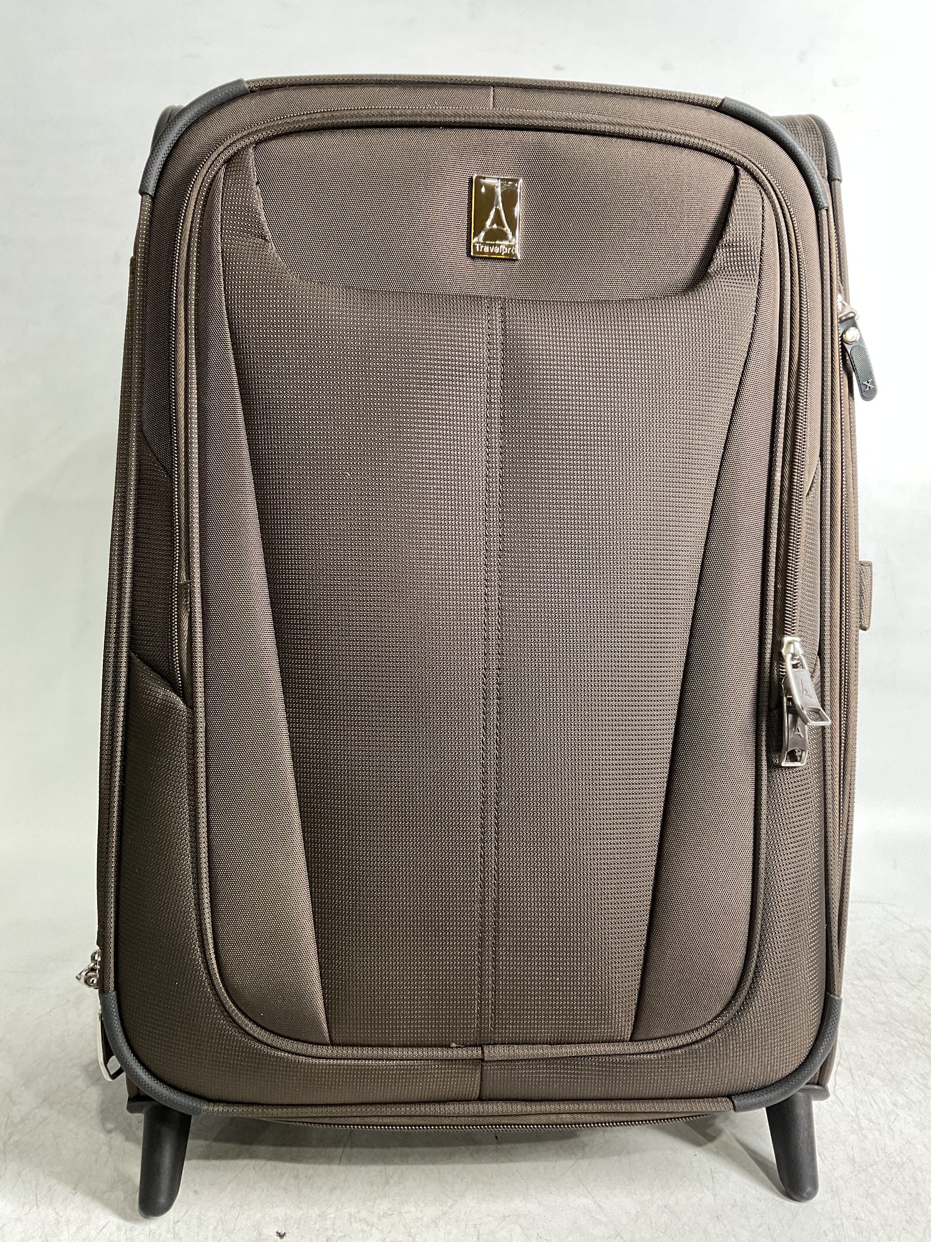 Travelpro Maxlite 5 Softside Expandable Upright 2 Wheel Luggage, Lightweight Suitcase, Men and Women ( Mocha , Carry-on 22-Inch ) Mocha Carry On 22 Inch U26