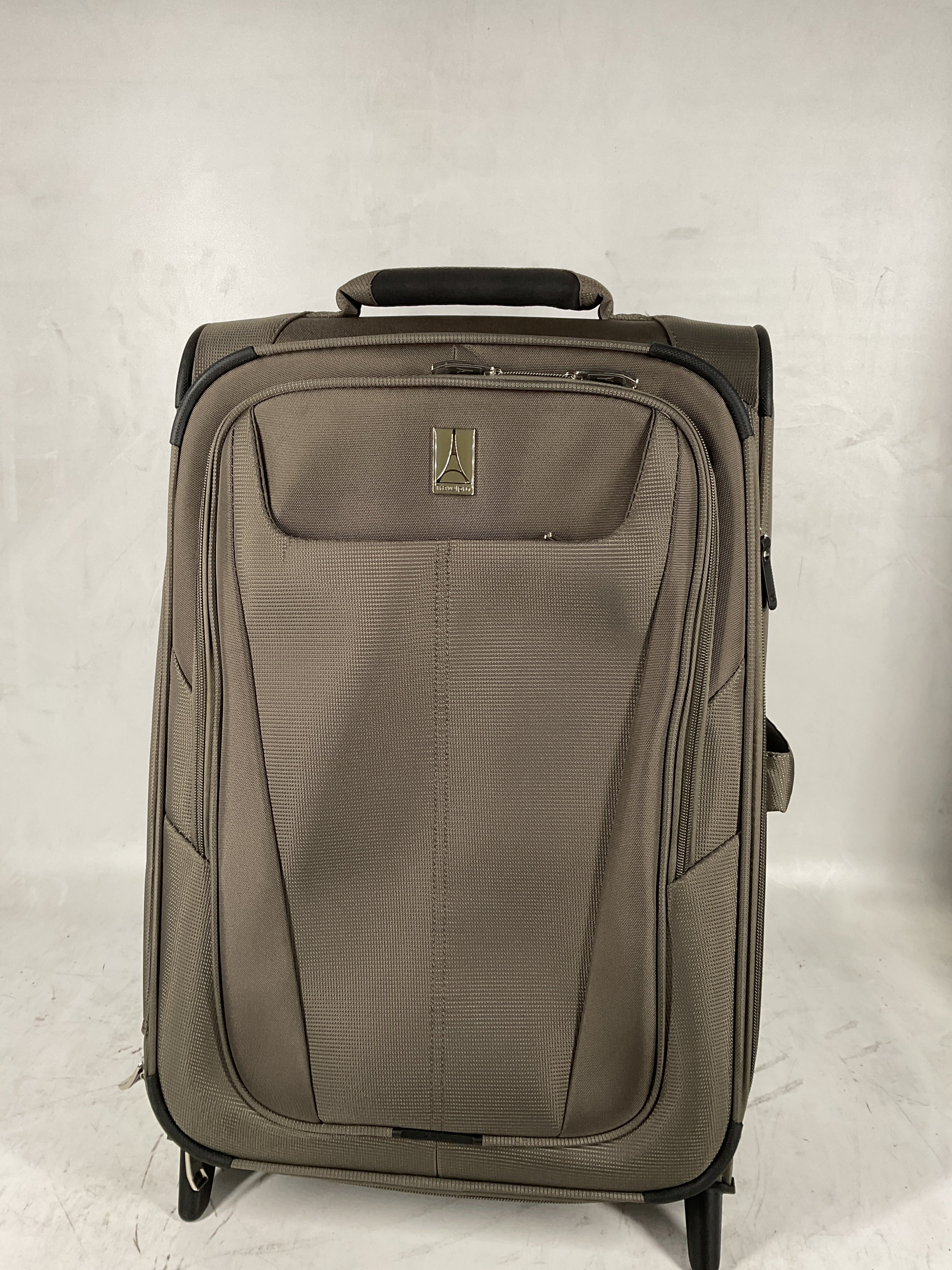 Travelpro Maxlite 5 Softside Expandable Upright 2 Wheel Luggage, Lightweight Suitcase, Men and Women Slate Green Carry On 22 Inch U11