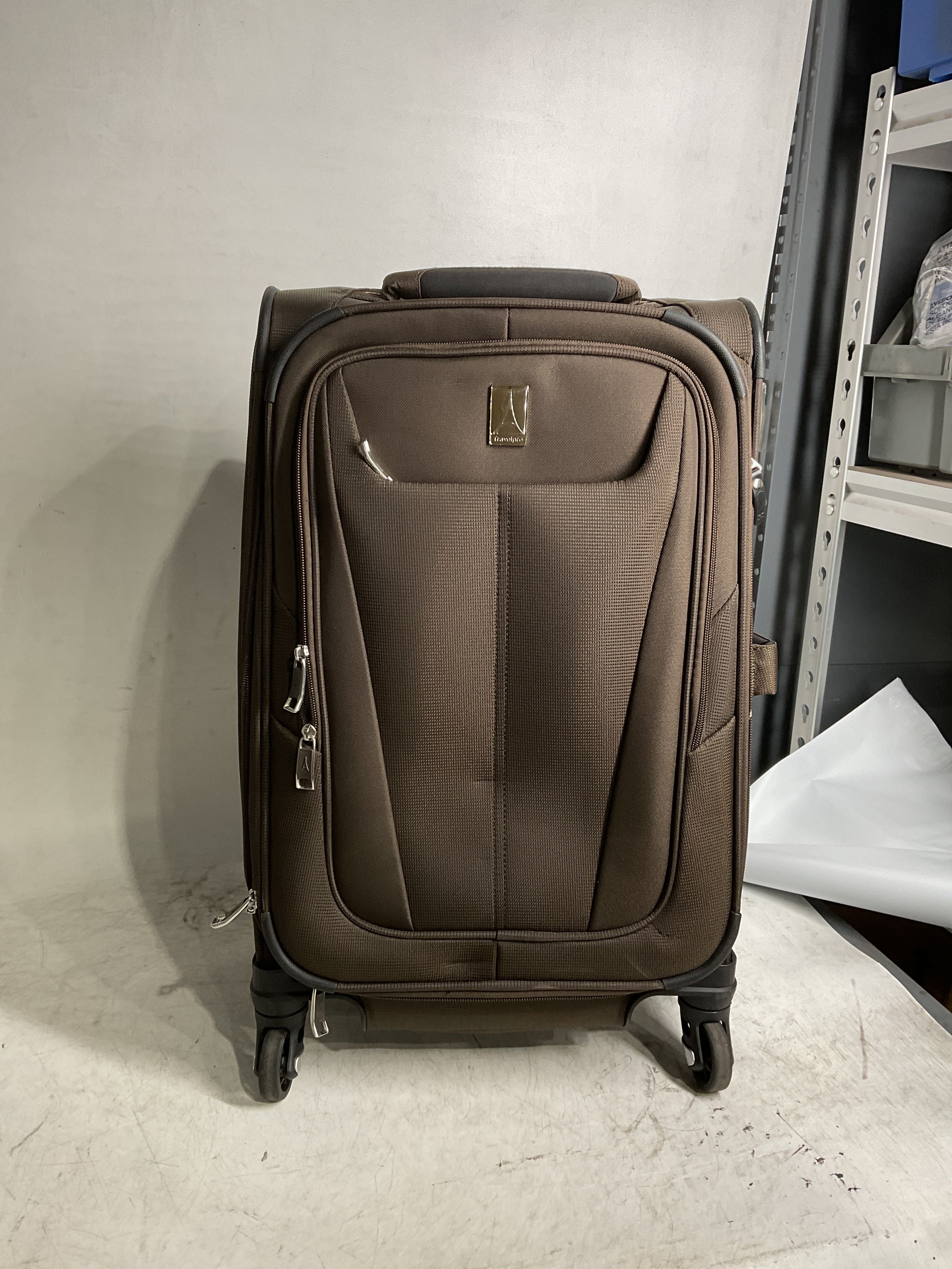 Travelpro Maxlite 5 Softside Expandable Luggage with 4 Spinner Wheels, Lightweight Suitcase, Men and Women ( Mocha , Carry-on 21-Inch ) Mocha Carry On 21 Inch U21