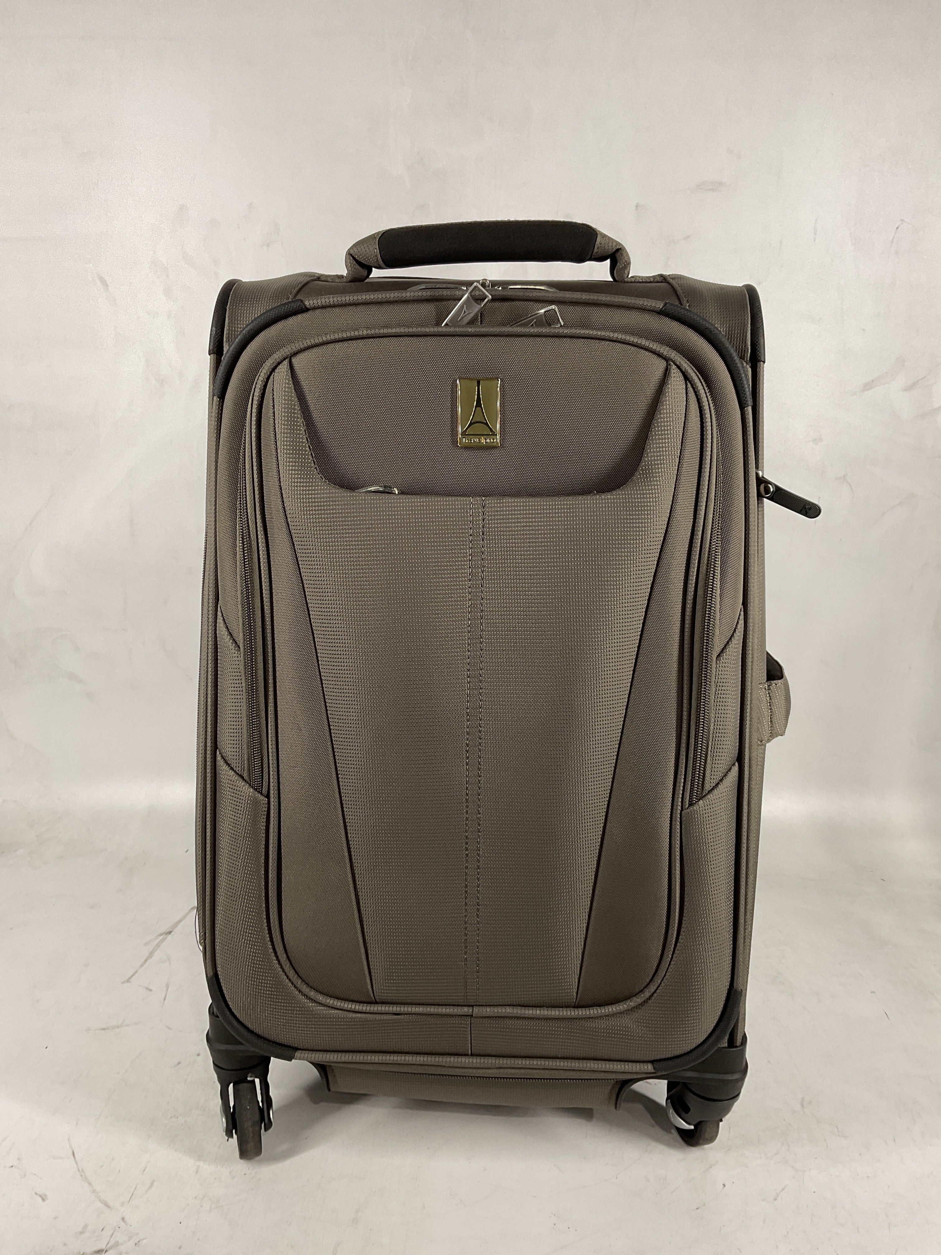 Travelpro Maxlite 5 Softside Expandable Luggage with 4 Spinner Wheels, Lightweight Suitcase, Men and Women Slate Green Carry On 21 Inch U11