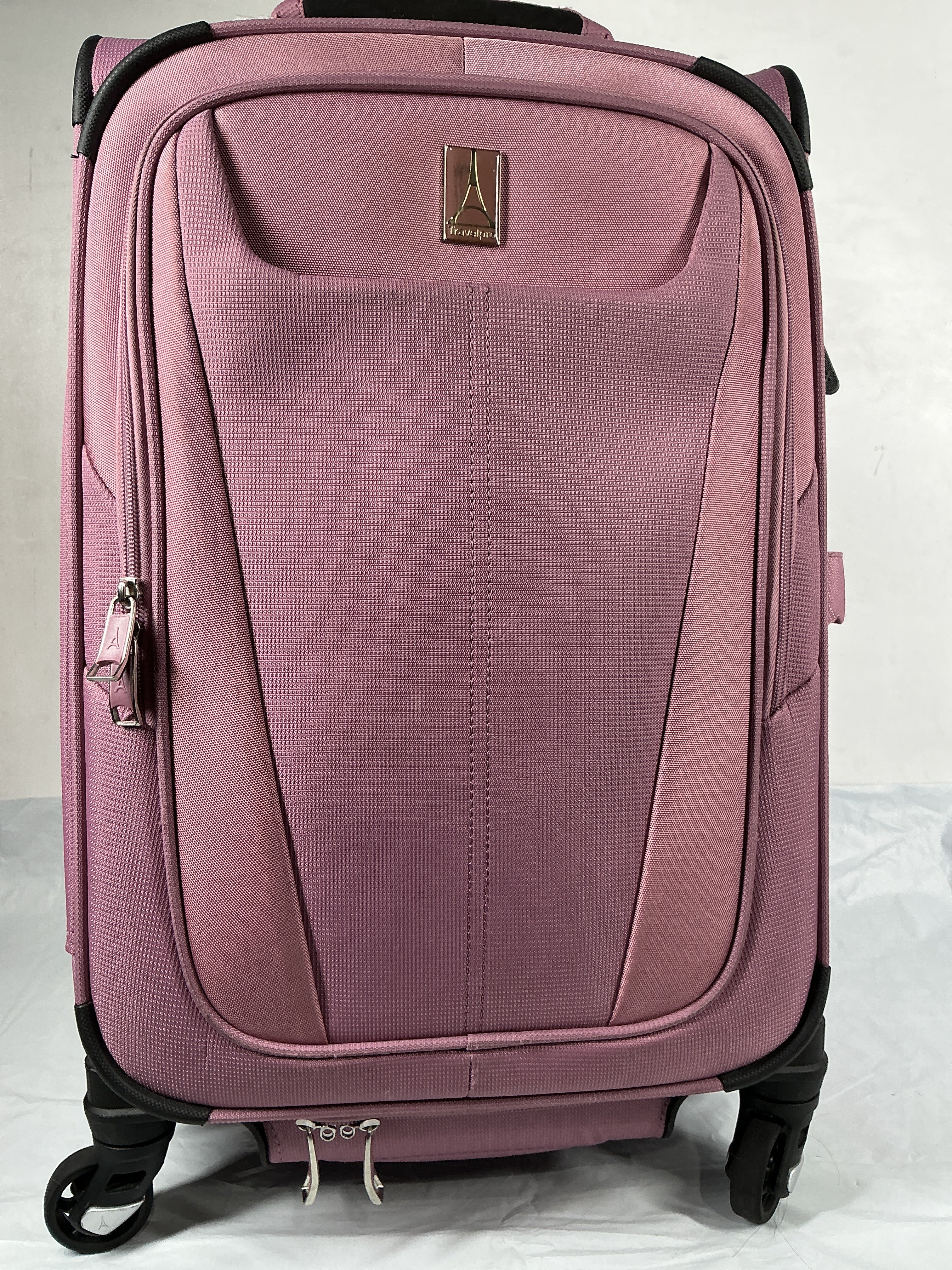 Travelpro Maxlite 5 Softside Expandable Luggage with 4 Spinner Wheels, Lightweight Suitcase, Men and Women ( Orchid Pink Purple , Carry-on 21-Inch ) Orchid Pink Purple Carry On 21 Inch U6