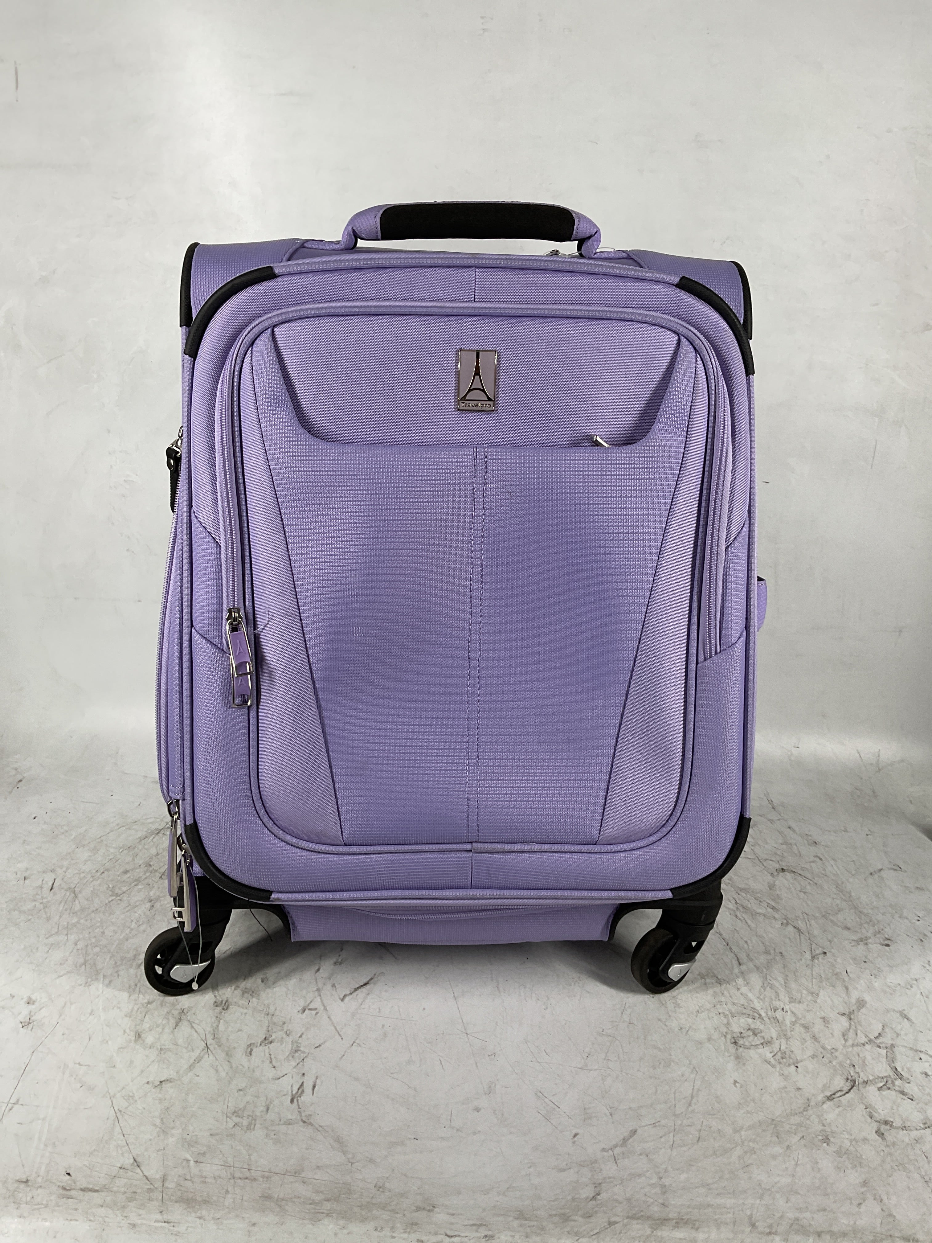 Travelpro Maxlite 5 Softside Expandable Luggage with 4 Spinner Wheels, Lightweight Suitcase, Men and Women ( Violet , Carry-on 19-Inch ) Violet Carry On 19 Inch U1