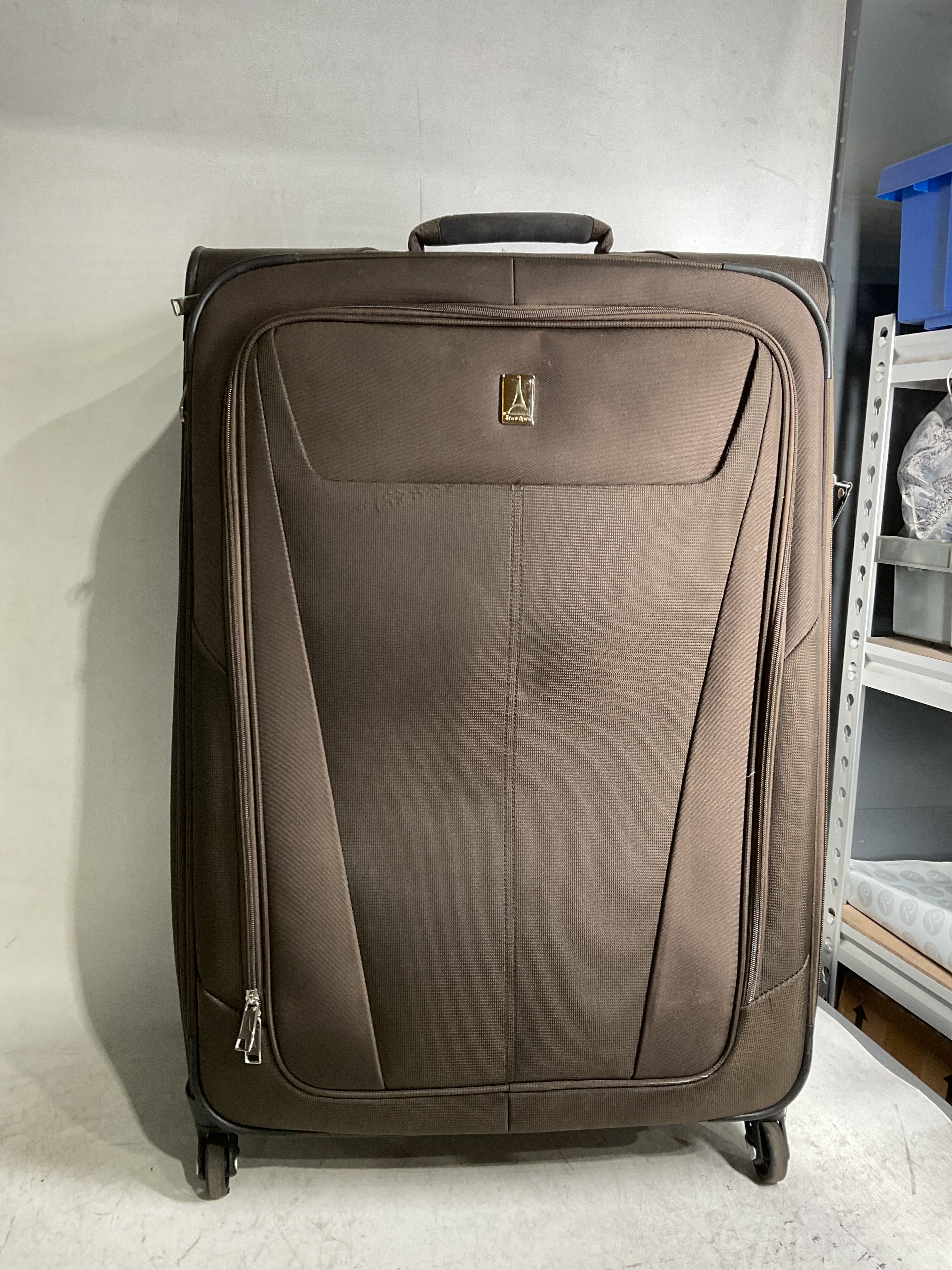 Travelpro Maxlite 5 Softside Expandable Luggage with 4 Spinner Wheels, Lightweight Suitcase, Men and Women ( Mocha , Checked-Large 29-Inch ) Mocha Checked Large 29 Inch U17