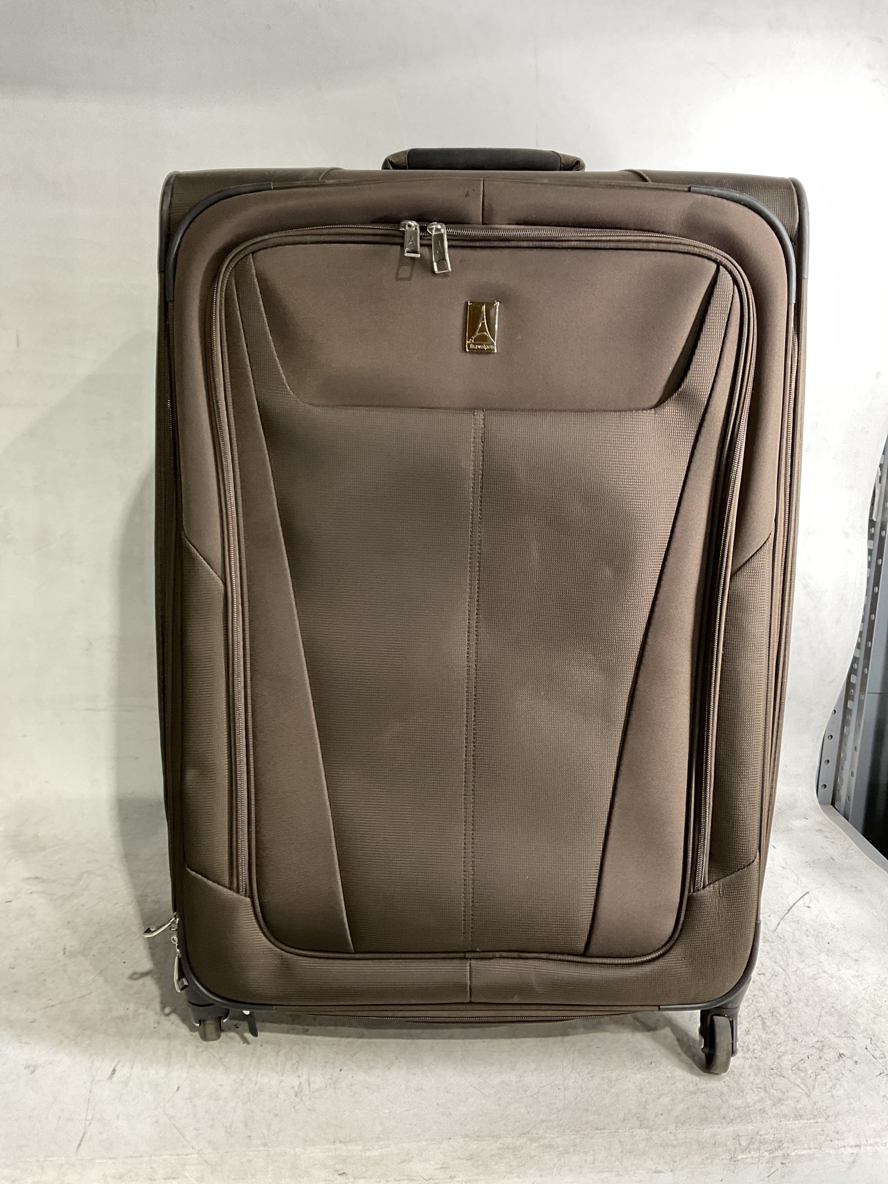 Travelpro Maxlite 5 Softside Expandable Luggage with 4 Spinner Wheels, Lightweight Suitcase, Men and Women ( Mocha , Checked-Large 29-Inch ) Mocha Checked Large 29 Inch U20
