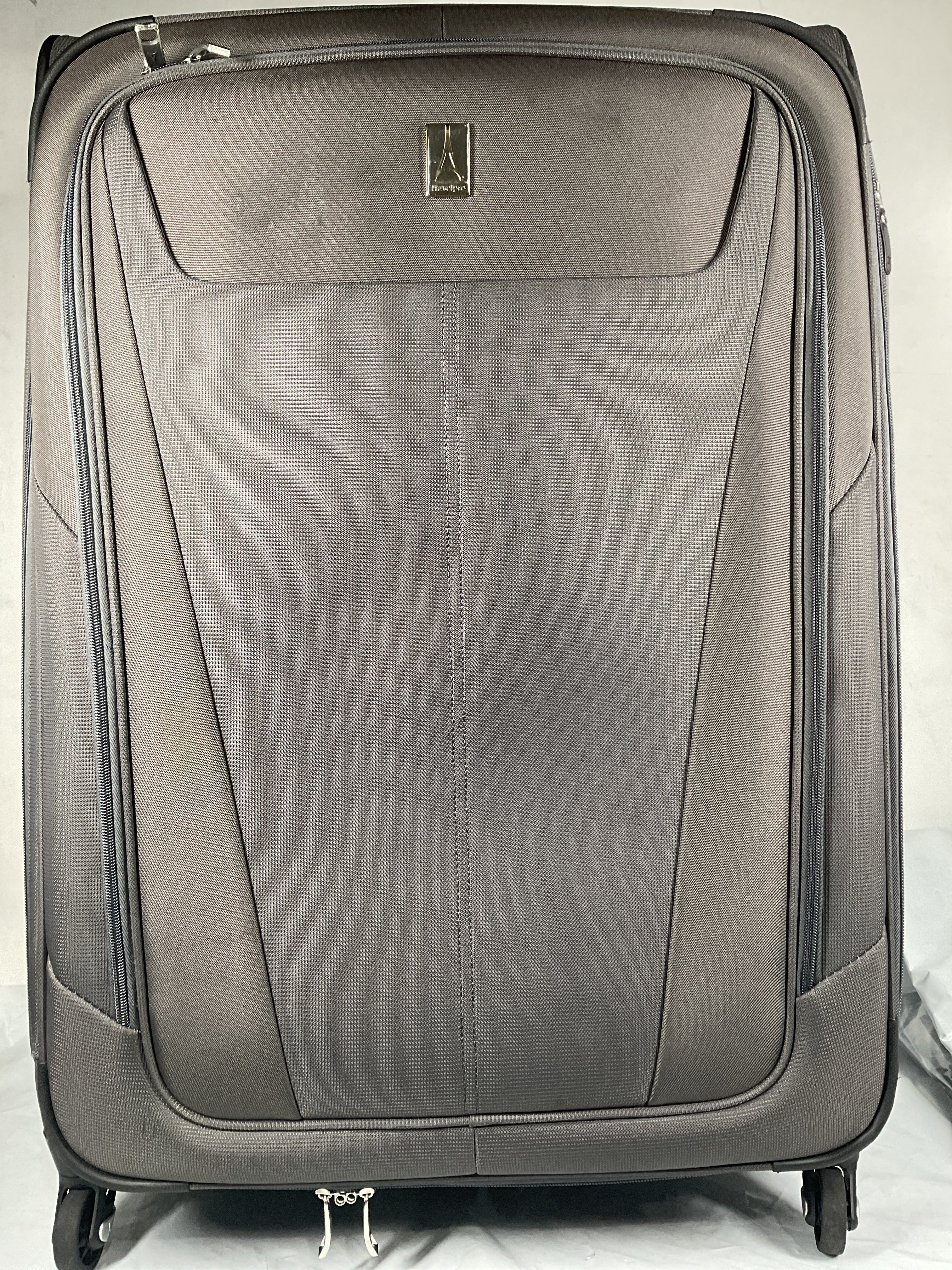 Travelpro Maxlite 5 Softside Expandable Luggage with 4 Spinner Wheels, Lightweight Suitcase, Men and Women ( Shadow Grey , Checked-Large 29-Inch ) Shadow Grey Checked Large 29 Inch U14
