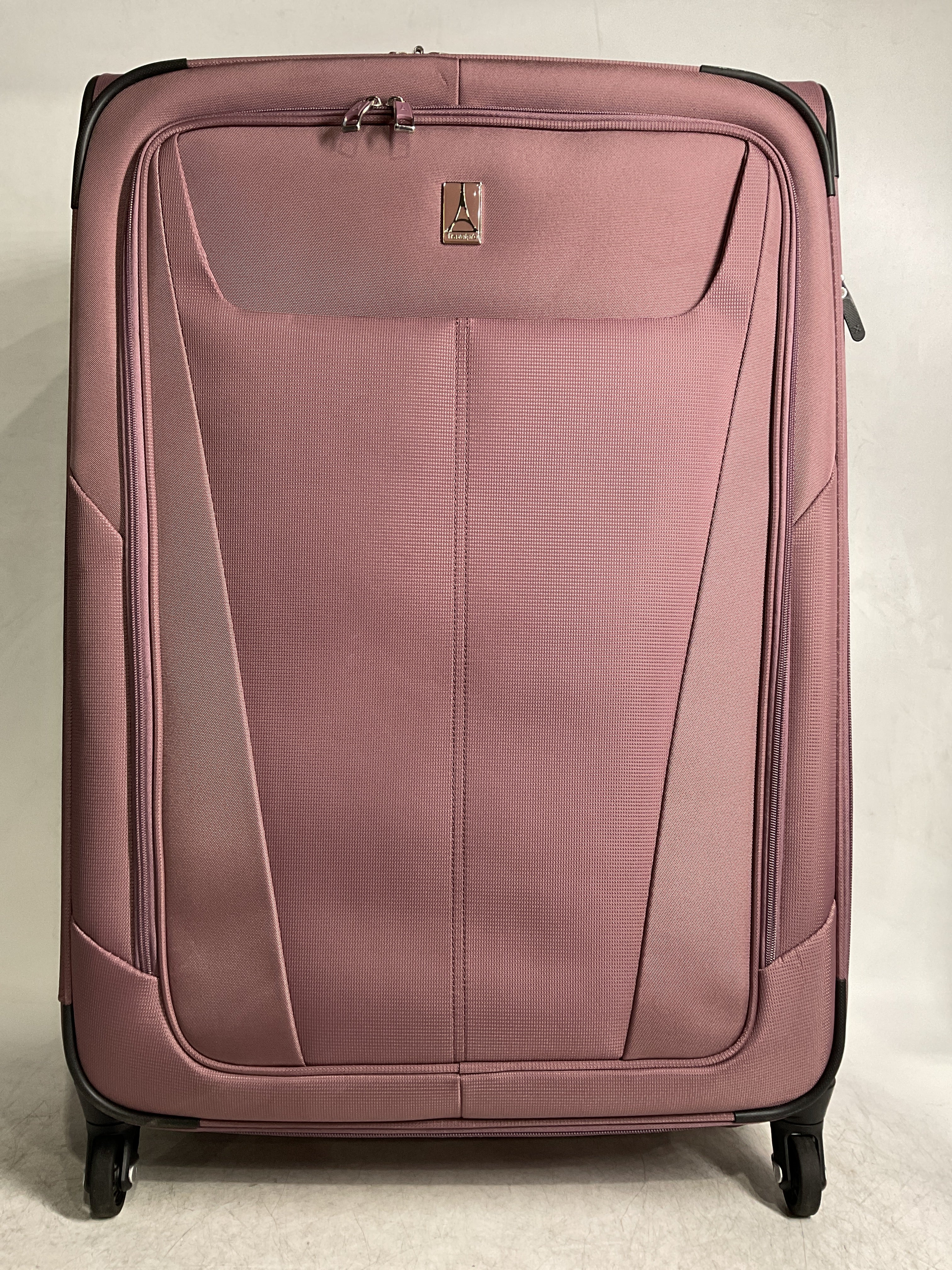 Travelpro Maxlite 5 Softside Expandable Luggage with 4 Spinner Wheels, Lightweight Suitcase, Men and Women ( Dusty Rose Pink , Checked-Large 29-Inch ) Dusty Rose Pink Checked Large 29 Inch U7