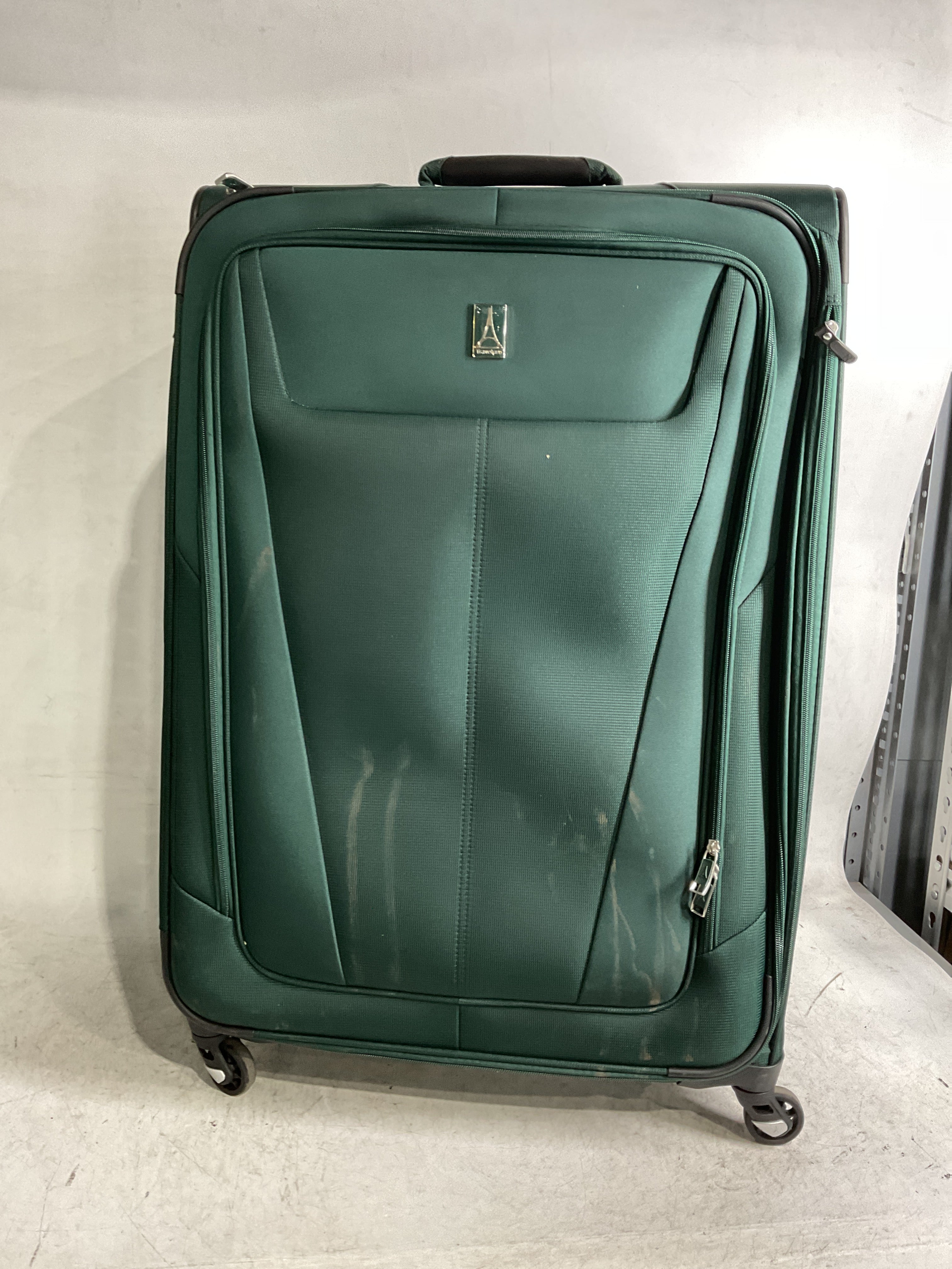 Travelpro Maxlite 5 Softside Expandable Luggage with 4 Spinner Wheels, Lightweight Suitcase, Men and Women ( Green Forest , Checked-Large 29-Inch ) Green Forest Checked Large 29 Inch U2