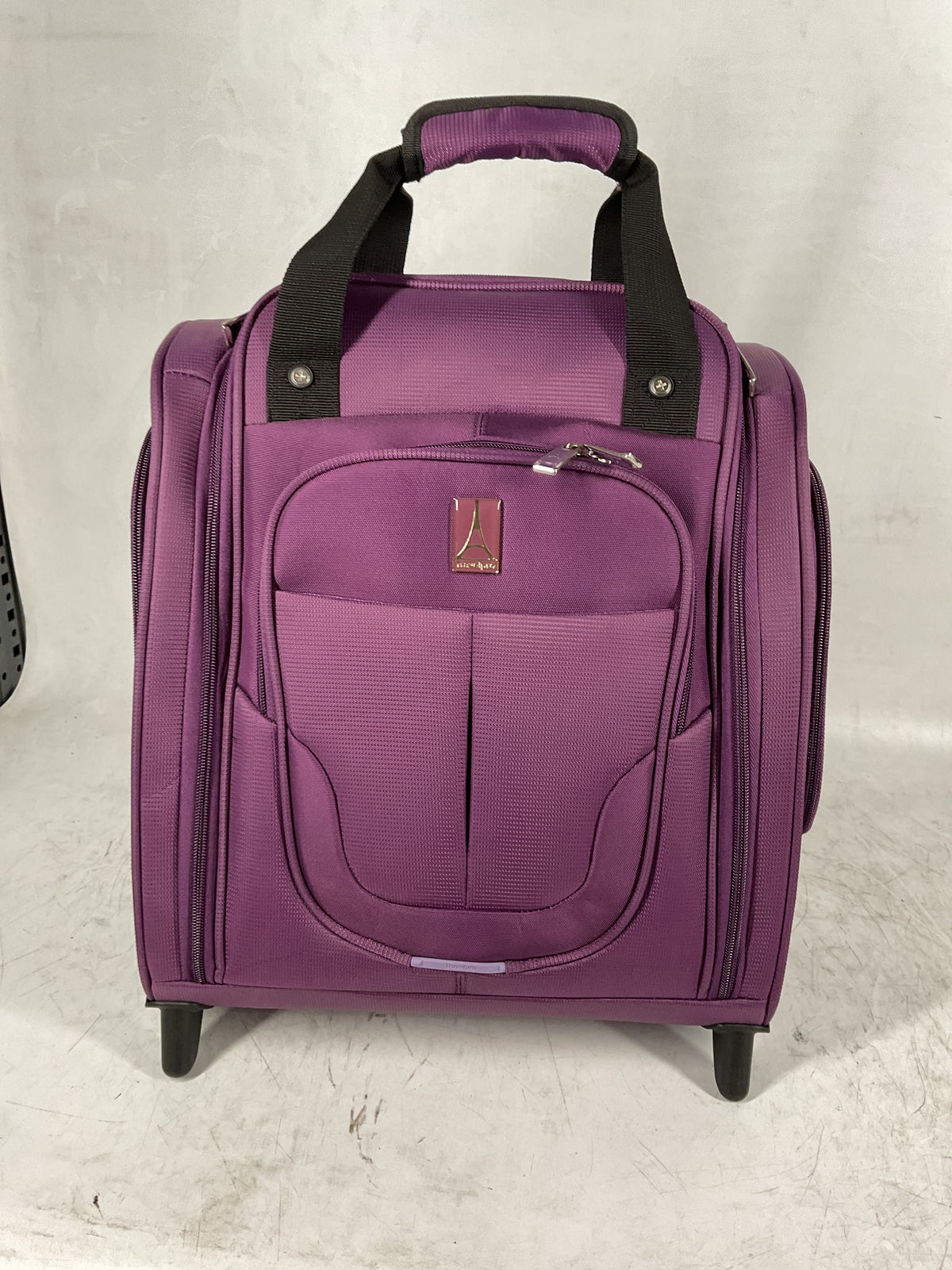 Travelpro Luggage Maxlite 5 Softside Lightweight Rolling Underseat Compact Carry on Upright 2 Wheel Bag, Men and Women Dusty Rose Pink 15 Inch U3