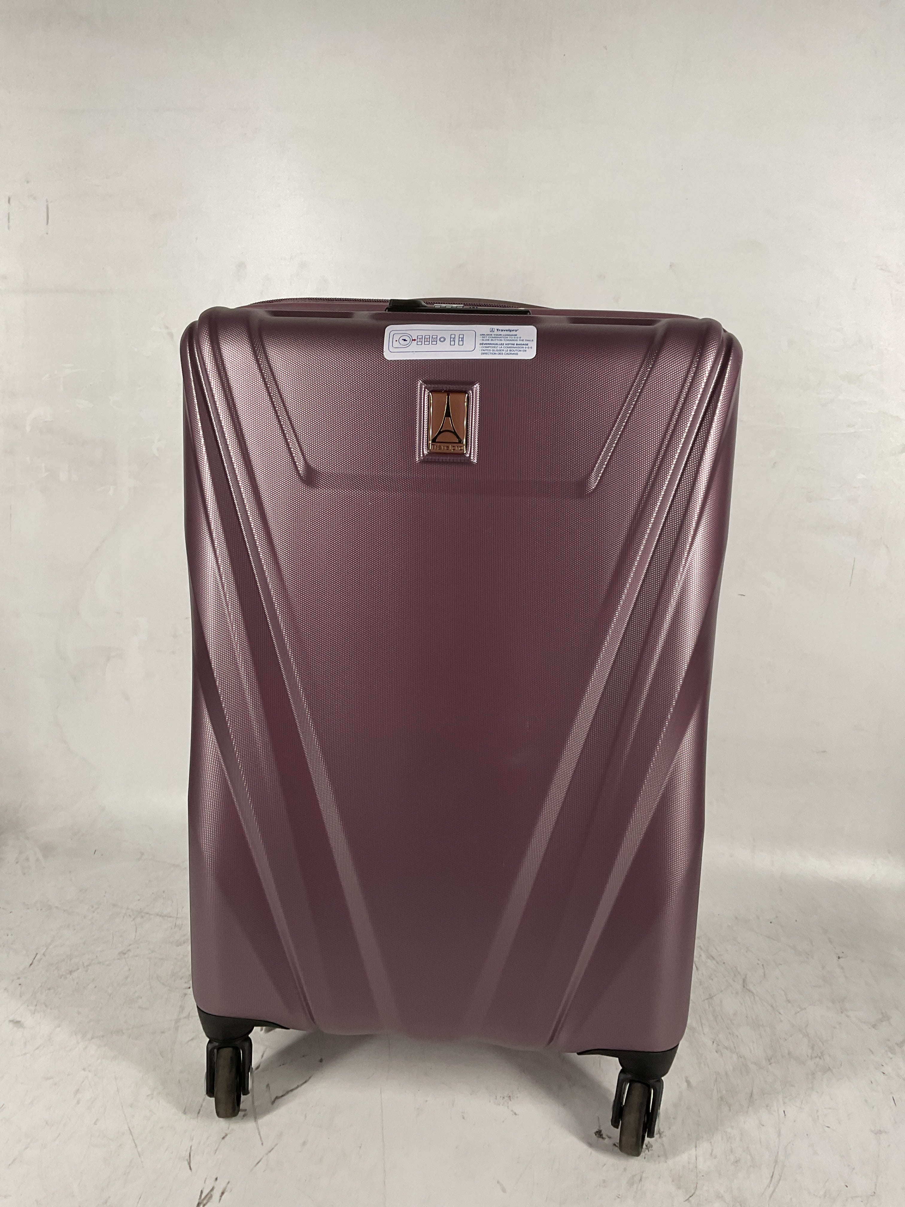 Travelpro Maxlite 5 Hardside Spinner Wheel Luggage Dusty Rose Pink Non Expandable Carry On 21 Inch U2