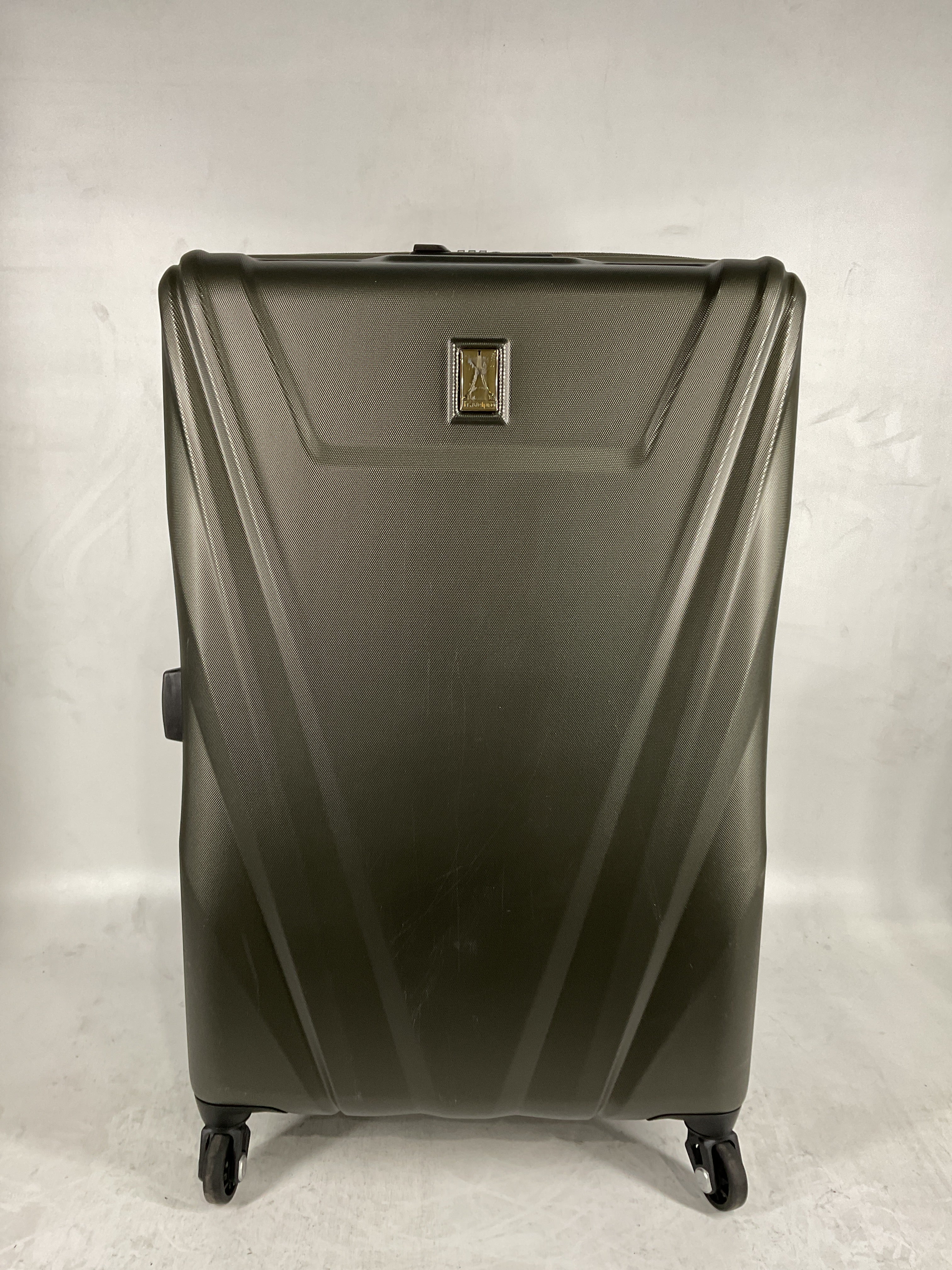 Travelpro Maxlite 5 Hardside Spinner Wheel Luggage Slate Green Checked Medium 25 Inch U2