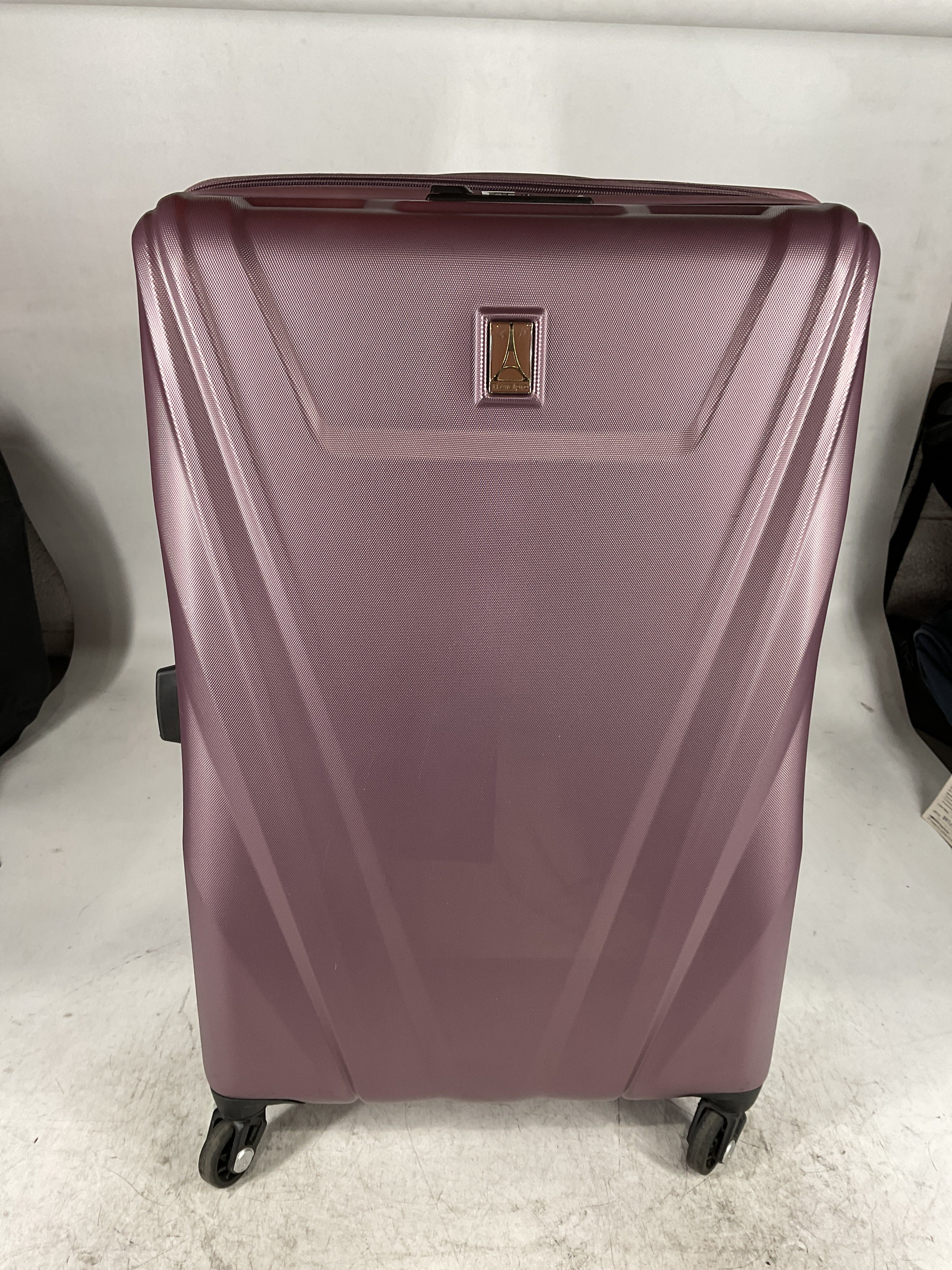 Travelpro Maxlite 5 Hardside Spinner Wheel Luggage Dusty Rose Checked Medium 25 Inch U1