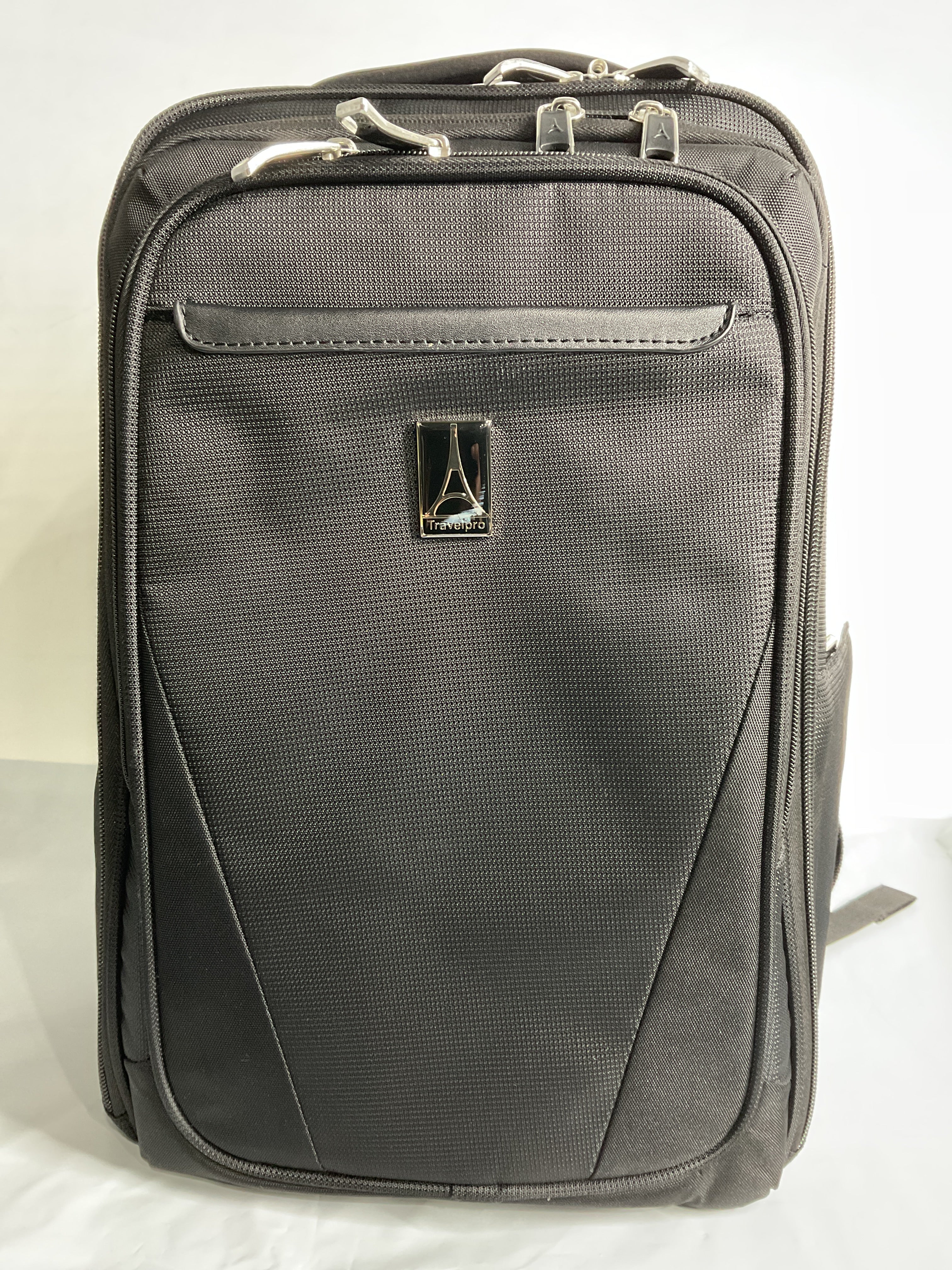 Travelpro Maxlite Lightweight Laptop Backpack, Fits up to 15 Inch Laptop and 11 Inch Tablet, Water Resistant, Men and Women, Work, School, Travel, Black, 18-Inch ( Black , 18-Inch ) Black 18 Inch U4
