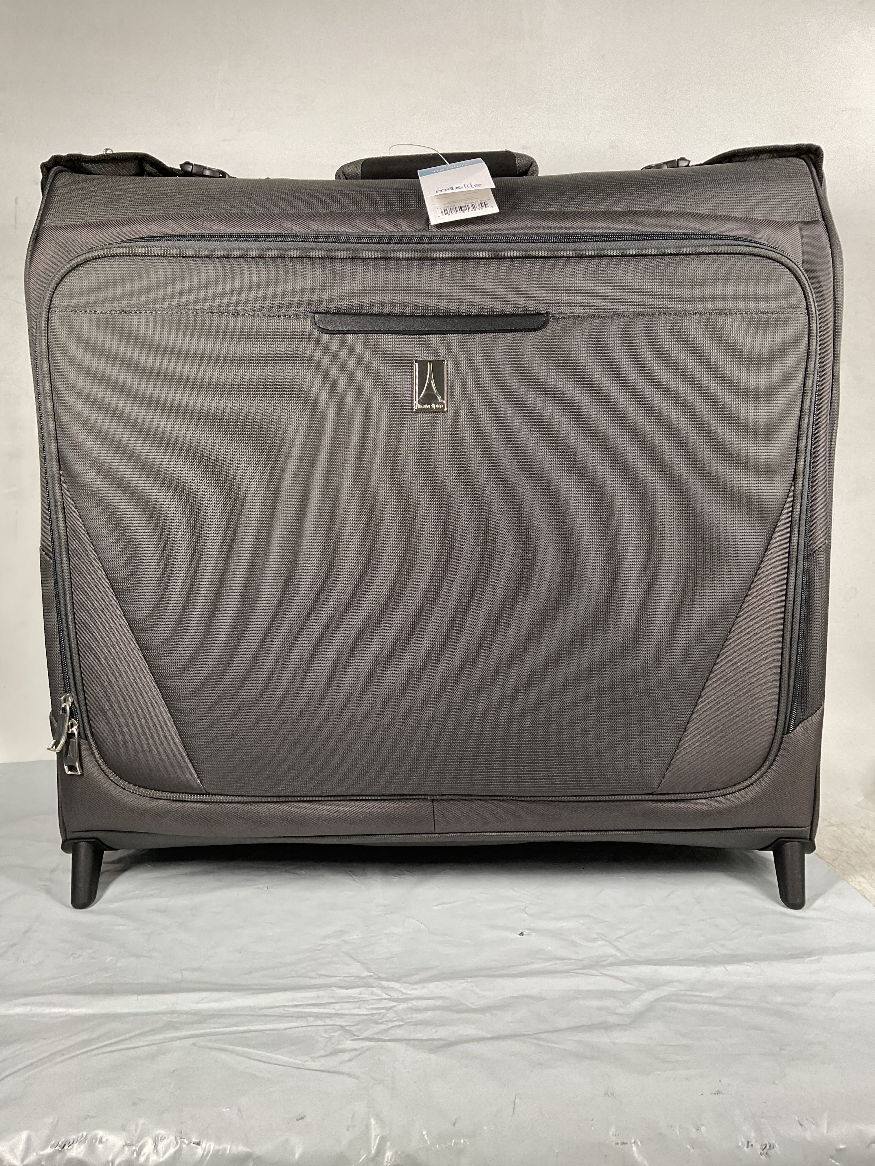 Travelpro Maxlite Lightweight Check-in Upright 2-Wheel Rolling Garment Bag, Men and Women, Business, Travel ( Shadow Grey , 24-Inch ) Shadow Grey 24 Inch U17