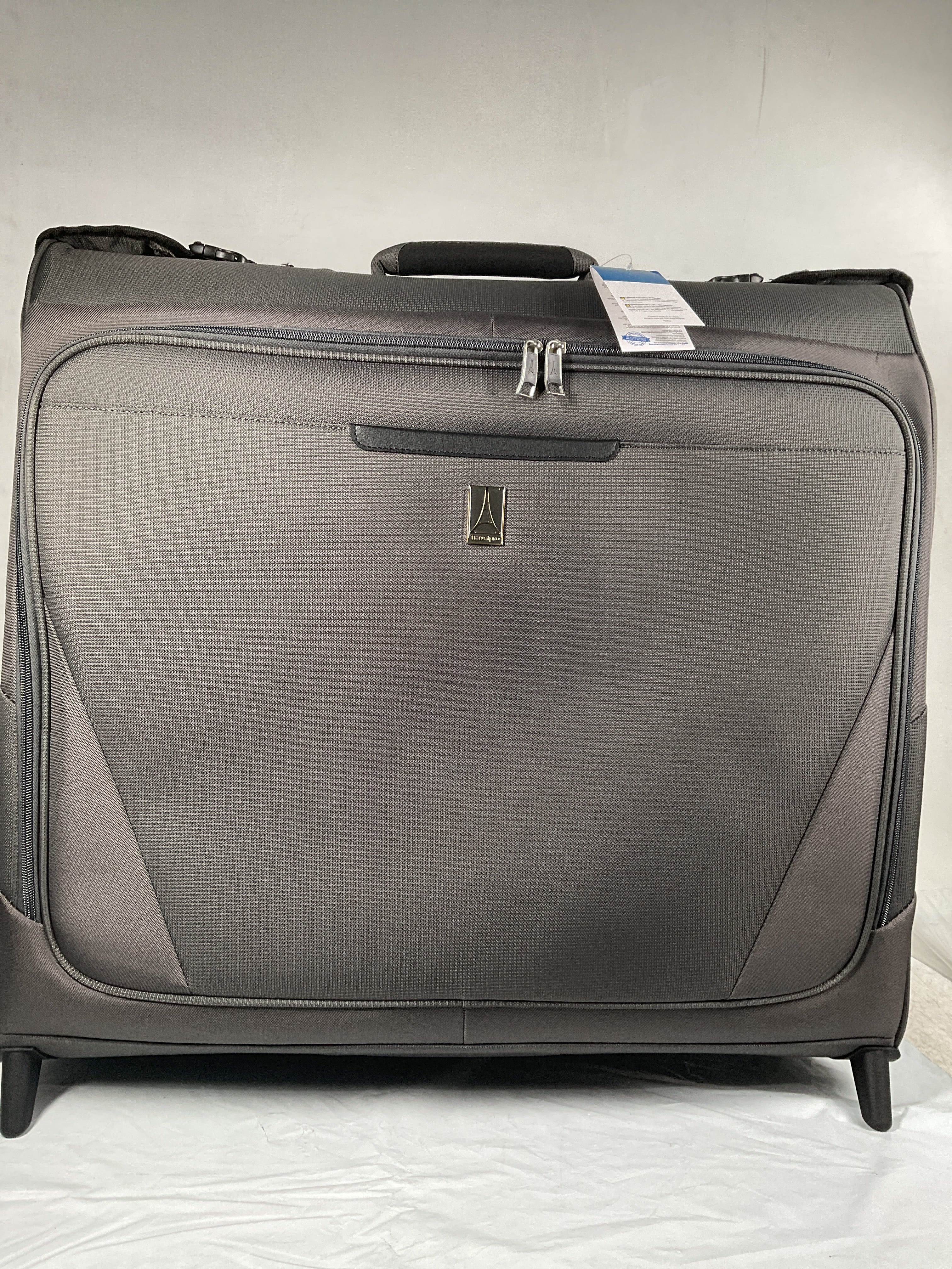Travelpro Maxlite Lightweight Check-in Upright 2-Wheel Rolling Garment Bag, Men and Women, Business, Travel ( Shadow Grey , 24-Inch ) Shadow Grey 24 Inch U18