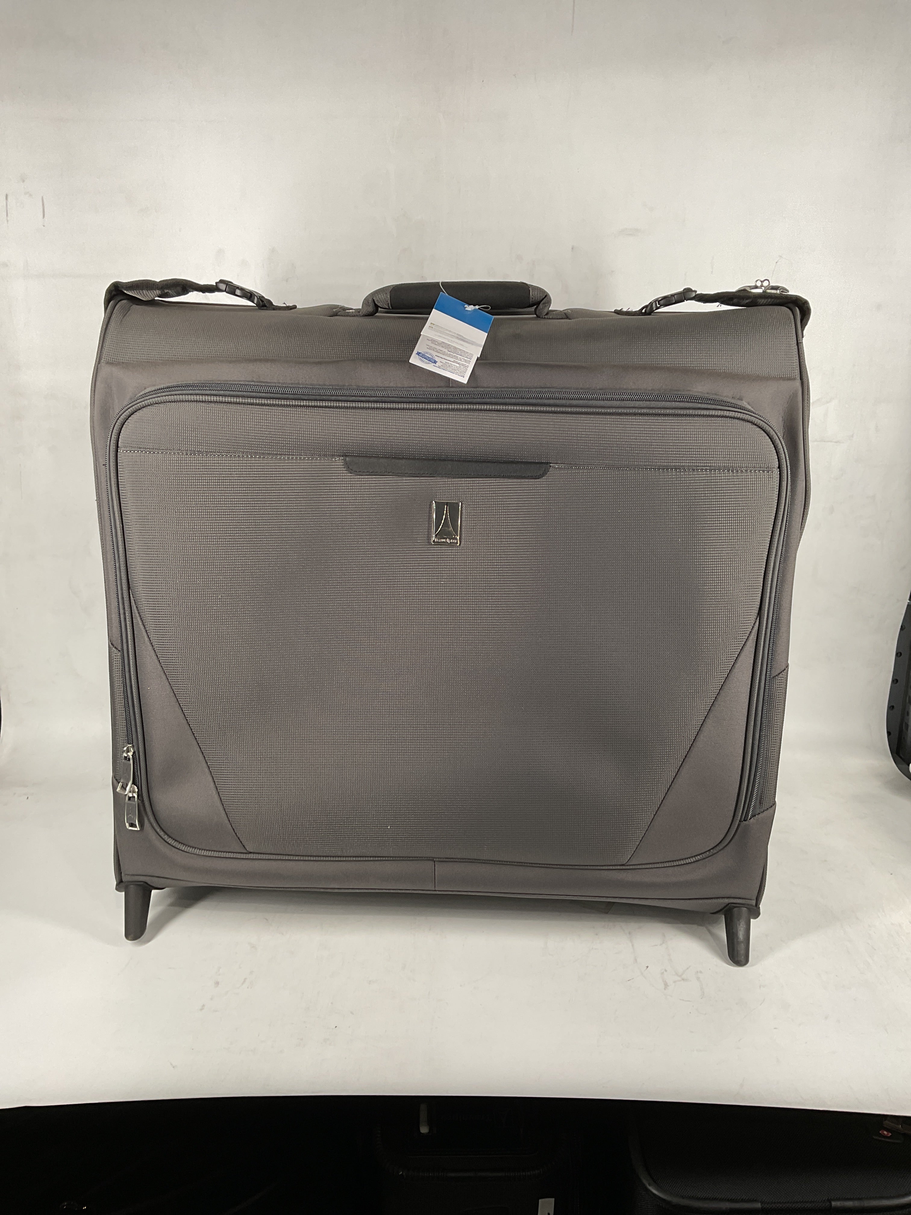 Travelpro Maxlite Lightweight Check-in Upright 2-Wheel Rolling Garment Bag, Men and Women, Business, Travel Shadow Grey 24 Inch U4
