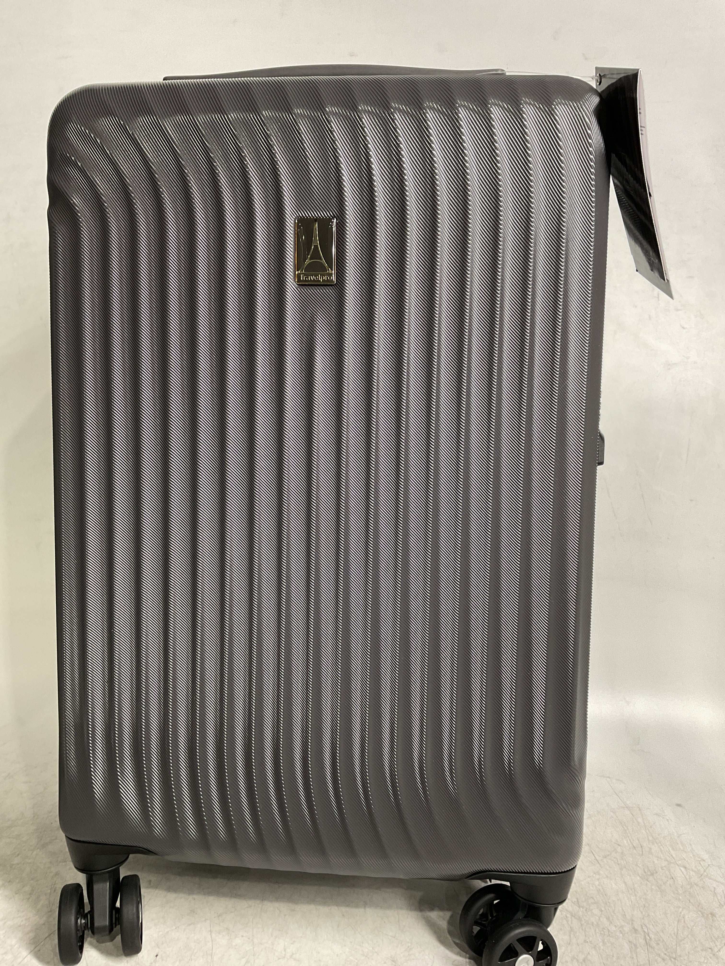 Travelpro Maxlite Air Hardside Expandable Luggage, 8 Spinner Wheels, Lightweight Hard Shell Polycarbonate ( Shadow Grey , Carry-On 21-Inch ) Shadow Grey Carry On 21 Inch U5