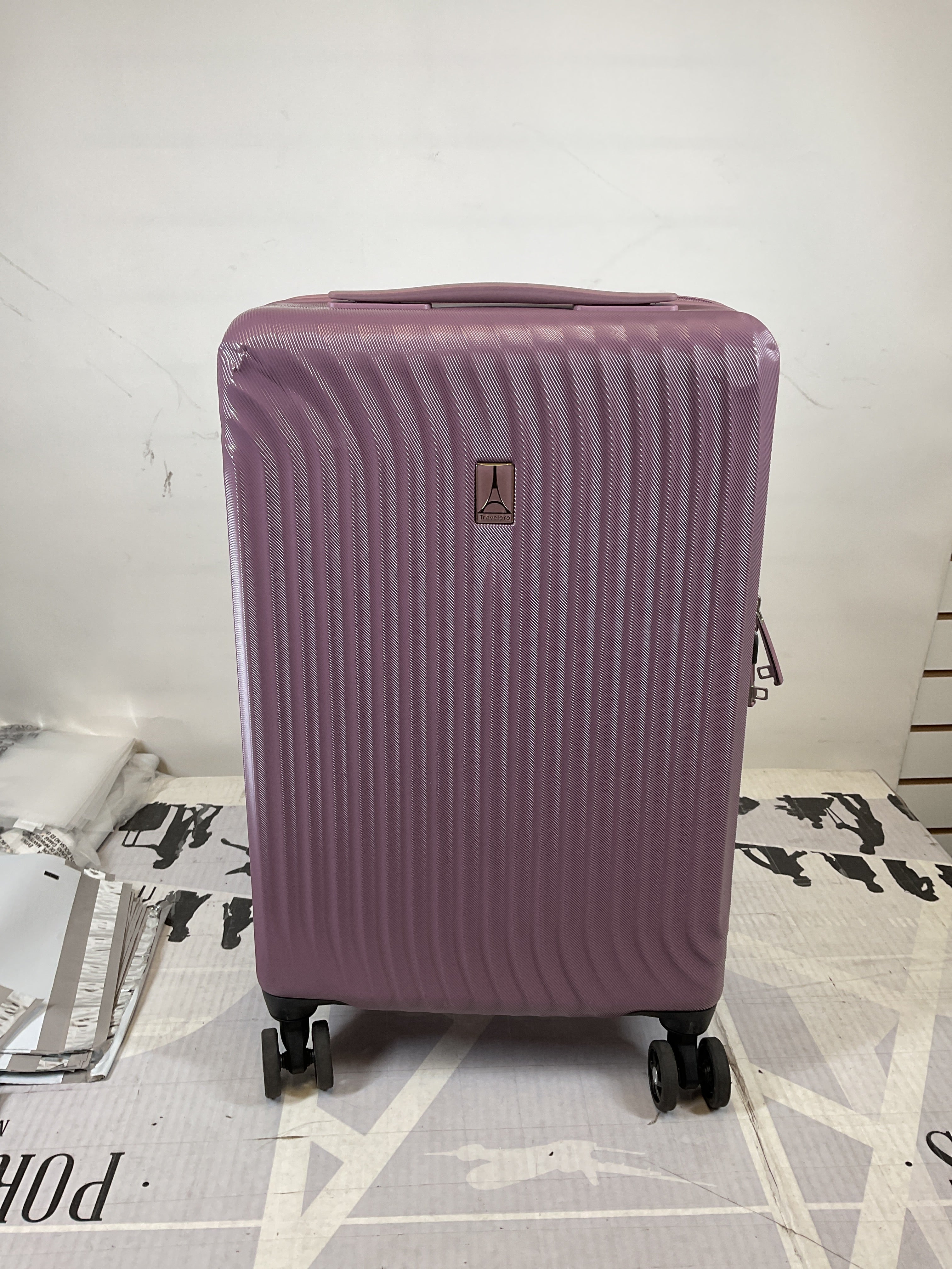 Travelpro Maxlite Air Hardside Expandable Luggage, 8 Spinner Wheels, Lightweight Hard Shell Polycarbonate ( Orchid Pink Purple , Carry-On 21-Inch ) Orchid Pink Purple Carry On 21 Inch U7