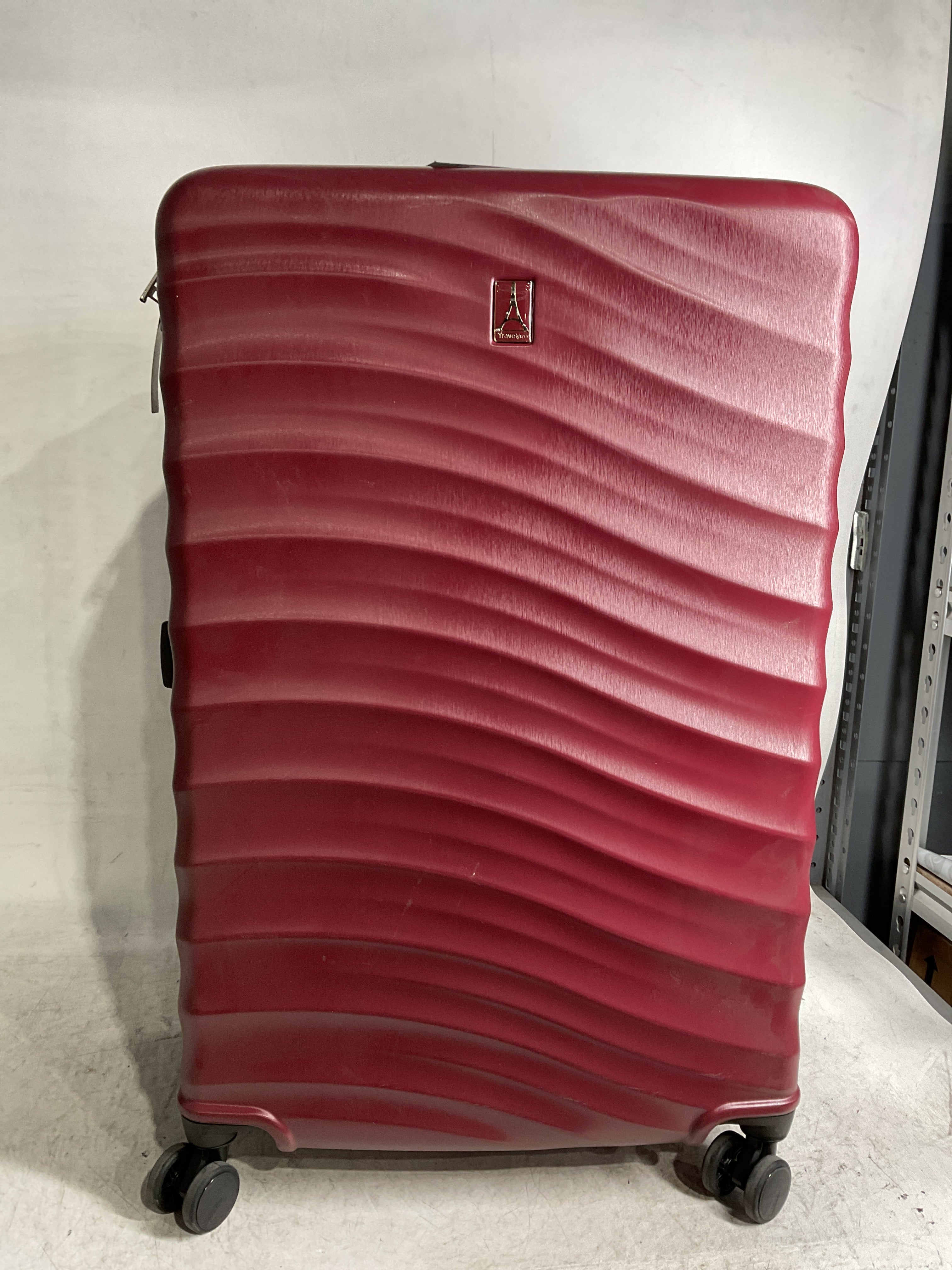 Travelpro Maxlite Air V2 Hardside Expandable Luggage, 8 Spinner Wheels, Lightweight Hard Shell Suitcase, TSA lock ( Cabernet , Checked Large 28-Inch ) Cabernet Checked Large 28 Inch U1