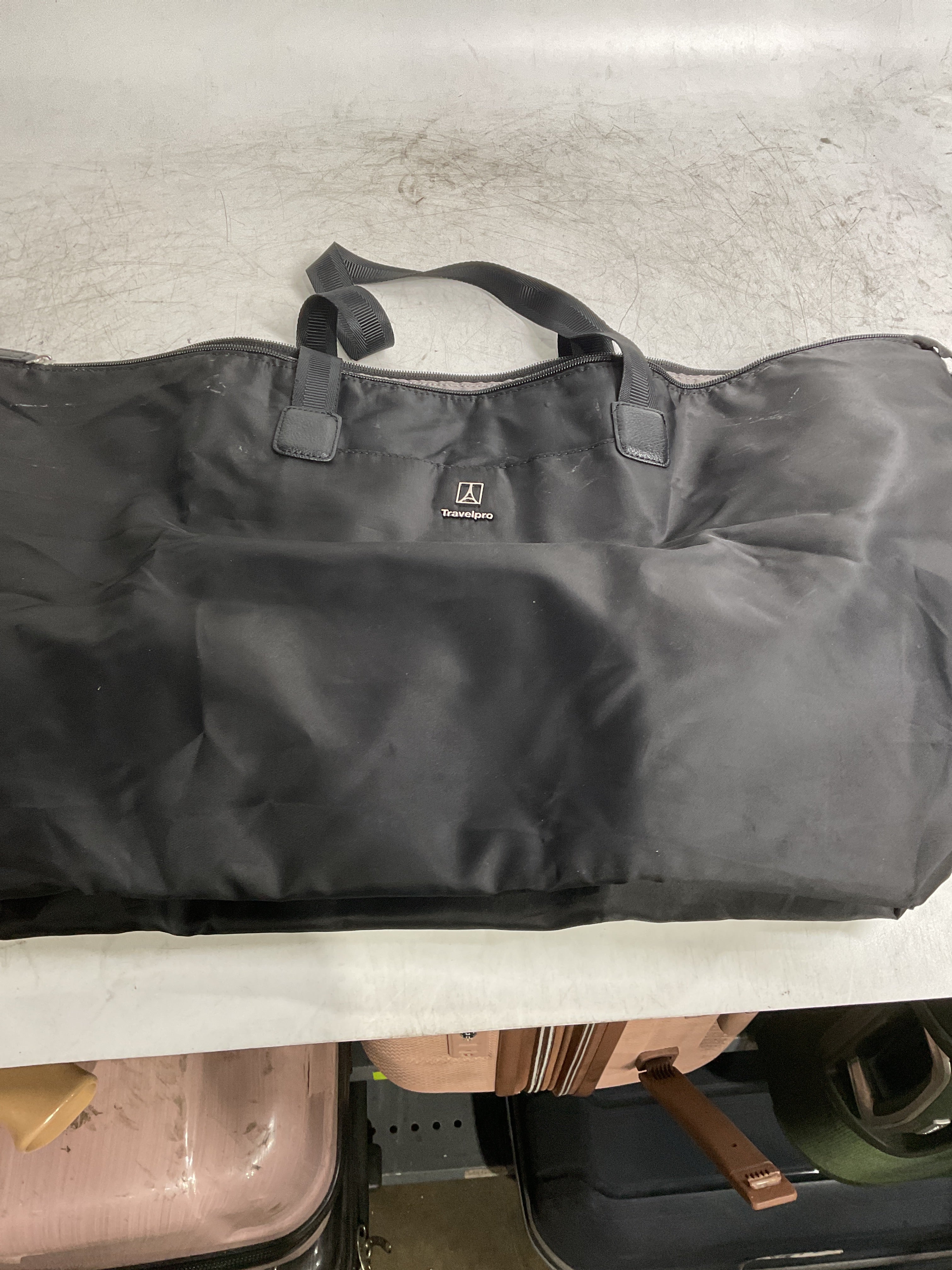 Travelpro Essentials Foldable Tote ( Black , One Size ) Black One Size U7