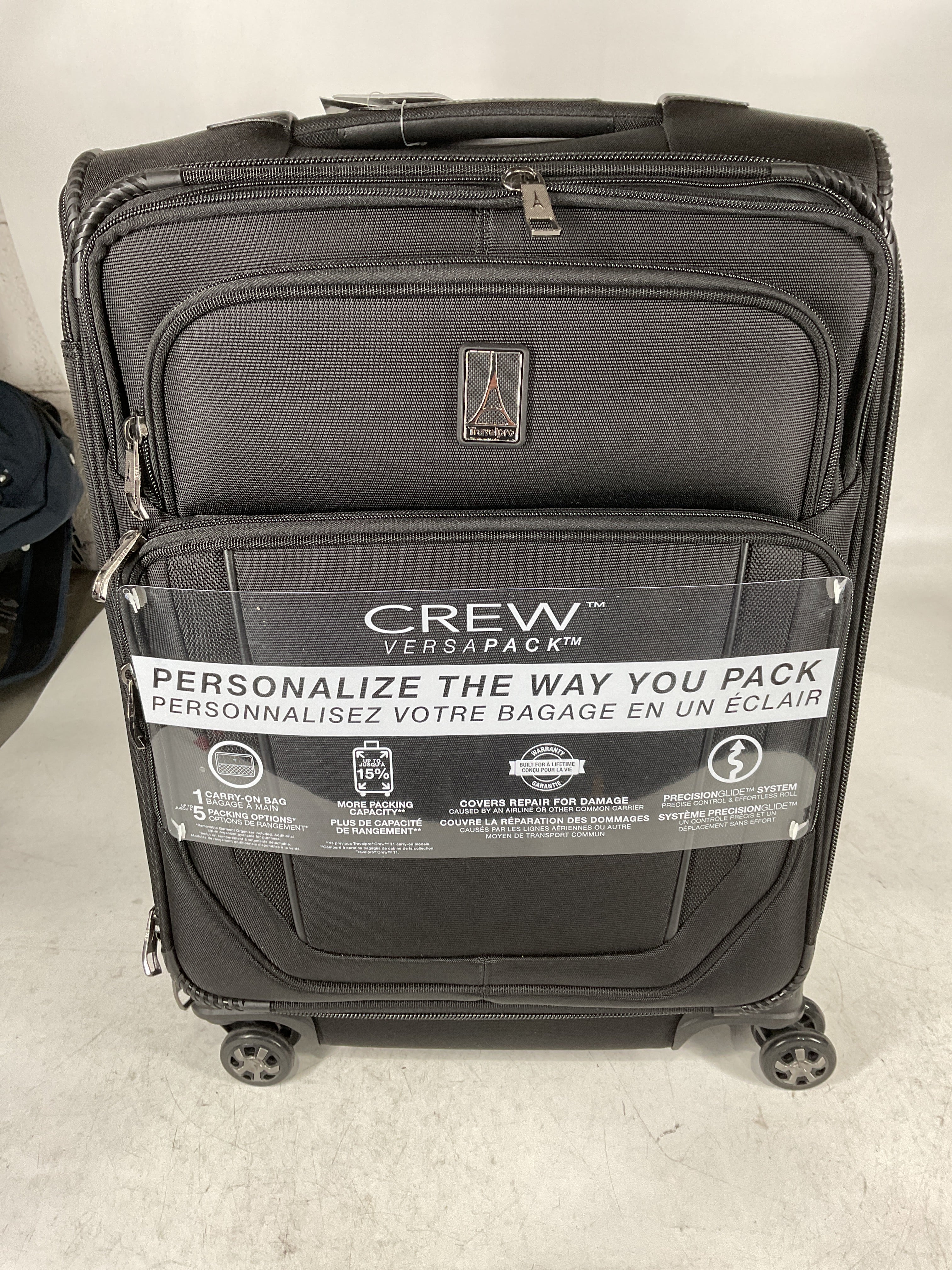 Travelpro Crew Versapack Softside Expandable Spinner Wheel Luggage U3
