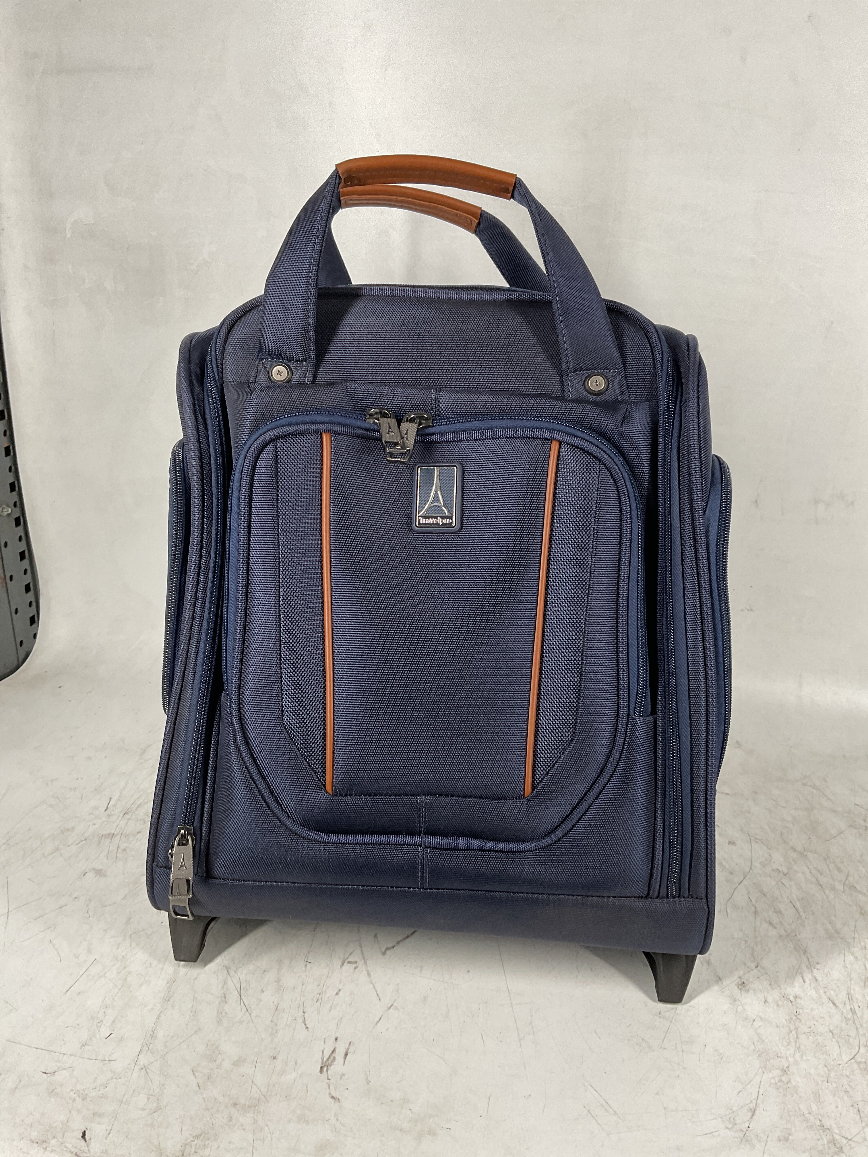 Travelpro Crew Versapack Rolling UnderSeat Carry-On ( Patriot Blue , One Size ) Patriot Blue One Size U6