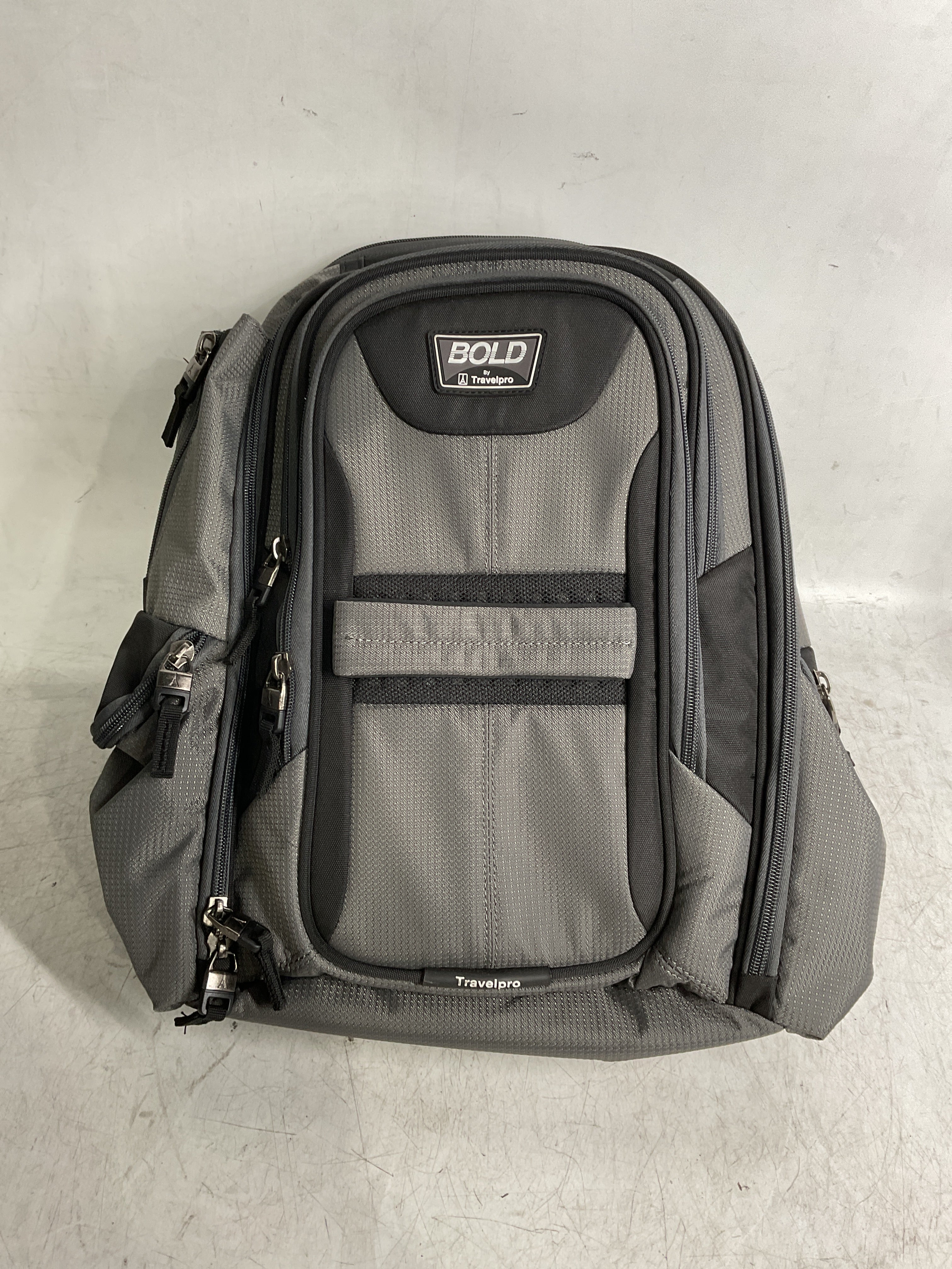 Travelpro Bold Lightweight Laptop Backpack ( Grey/Black , One Size ) Grey/Black One Size U1