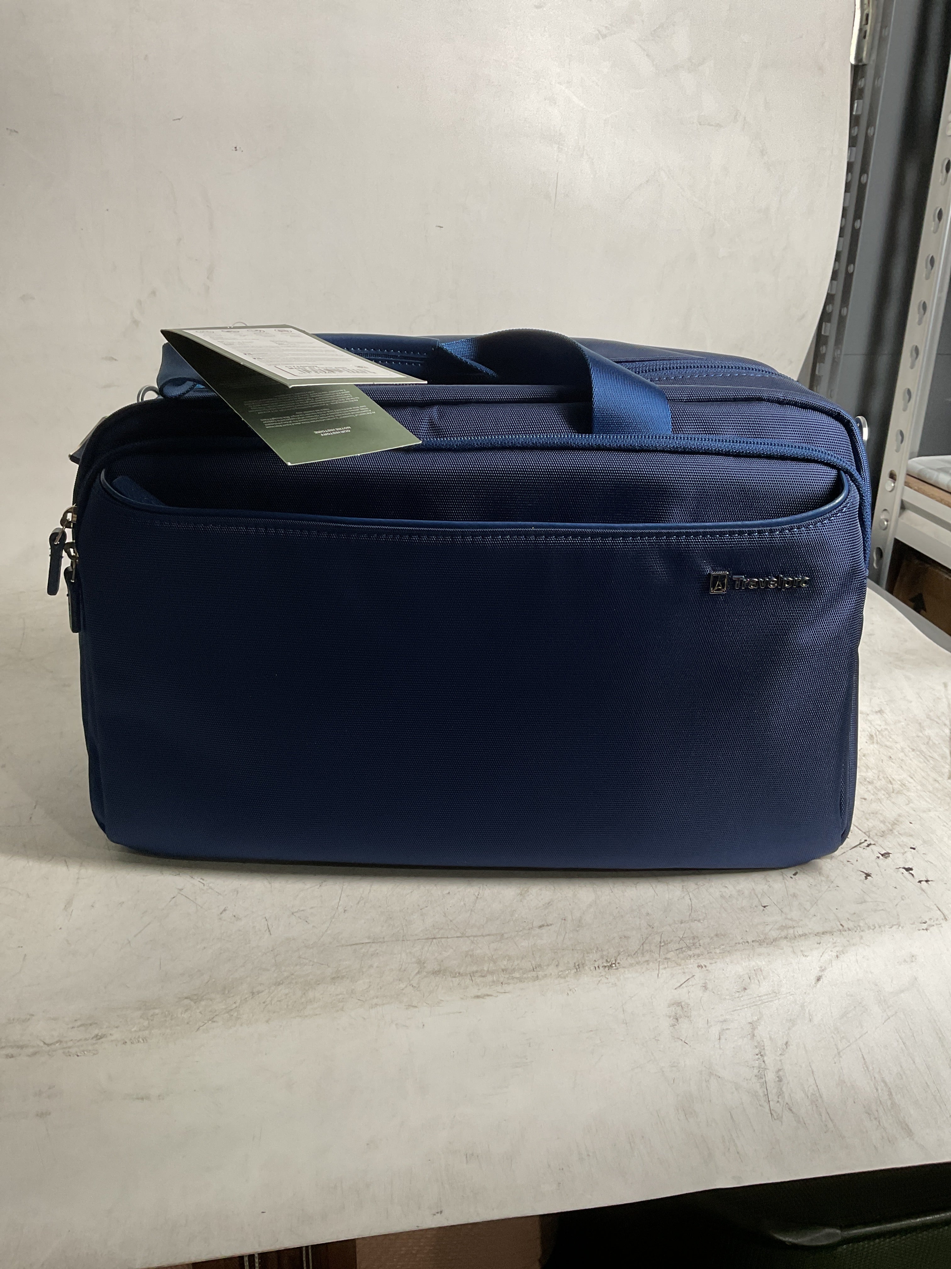 Travelpro Versapack + Lightweight Underseat Travel Tote Bag, Men and Women ( Estate Blue , One Size ) Estate Blue One Size U1