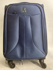Travelpro Softside Expandable Luggage with 4 spinner wheels blue U1