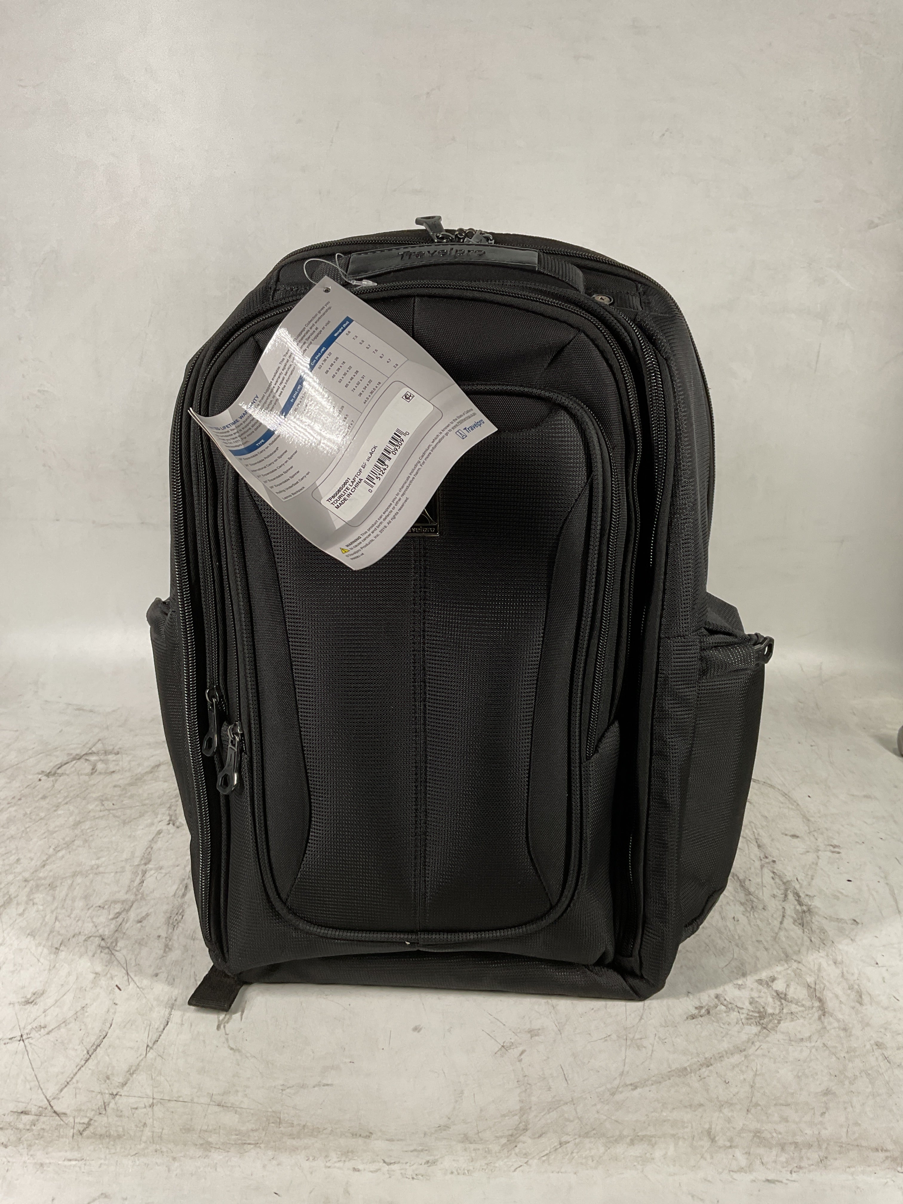 Travelpro Tourlite Laptop Backpack ( Black , One Size ) Black One Size U4